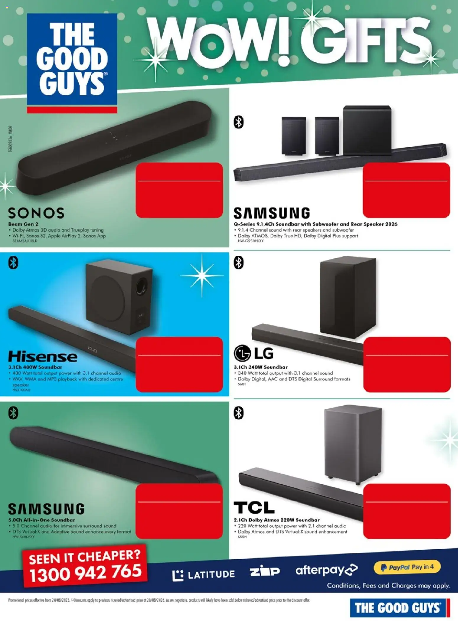 The Good Guys catalogue - valid from 18/08/2026 | Page: 9 | Products: Digital, Audio, Mp3, Speaker