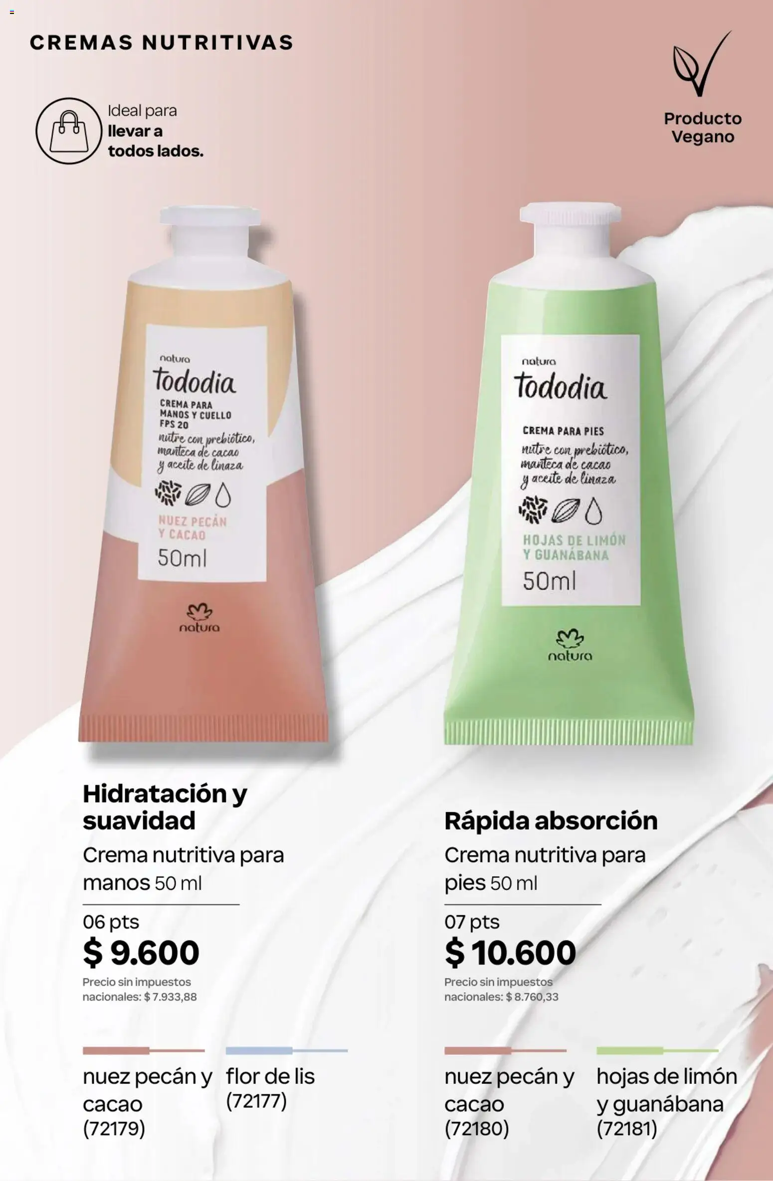 Catálogo Natura Ciclo 7 │ válido desde el 06.05.2026 | Página: 180 | Productos: Aceite, Limón, Manteca, Cacao