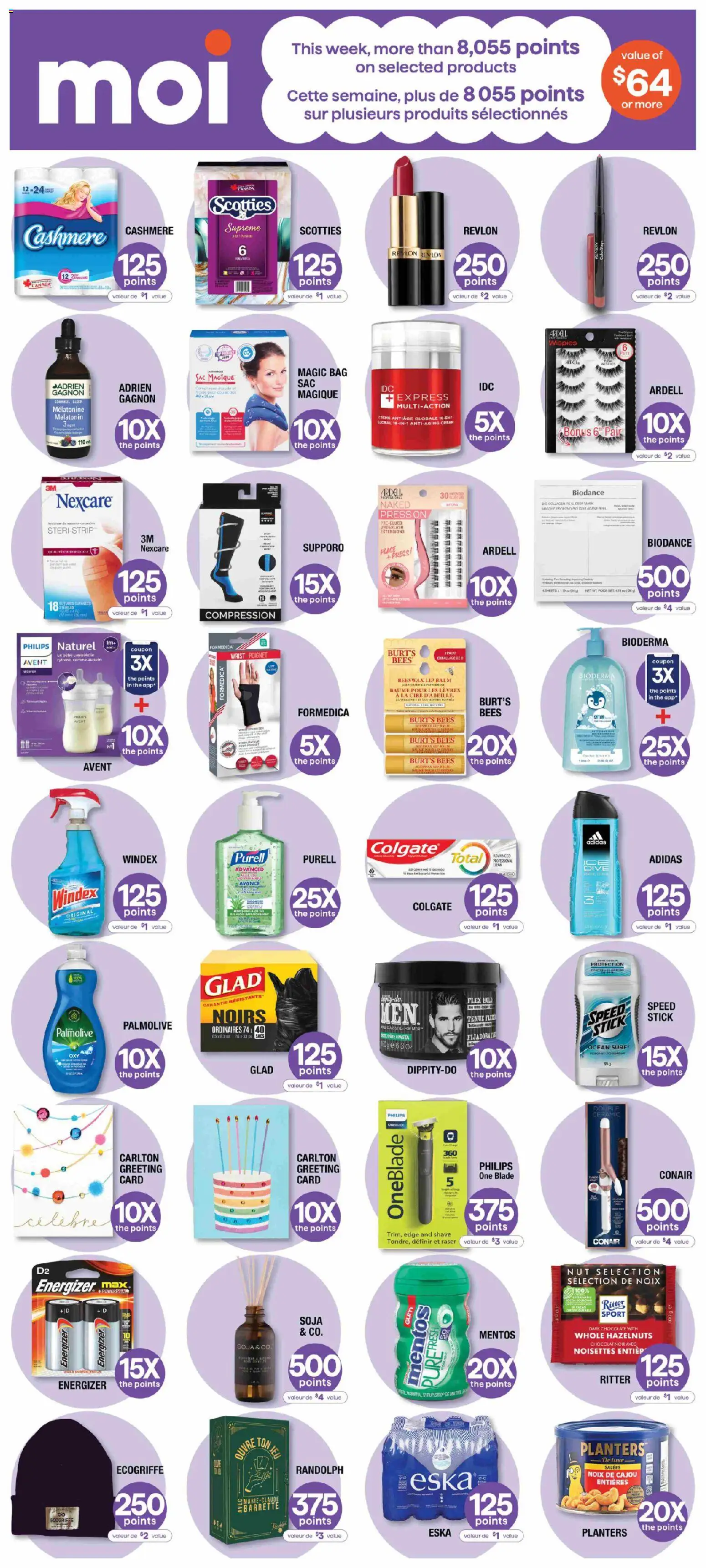 Jean Coutu flyer valid from Sep 10, 2026 | Page: 8 | Products: Cream, Mask, Chocolate, Lip balm