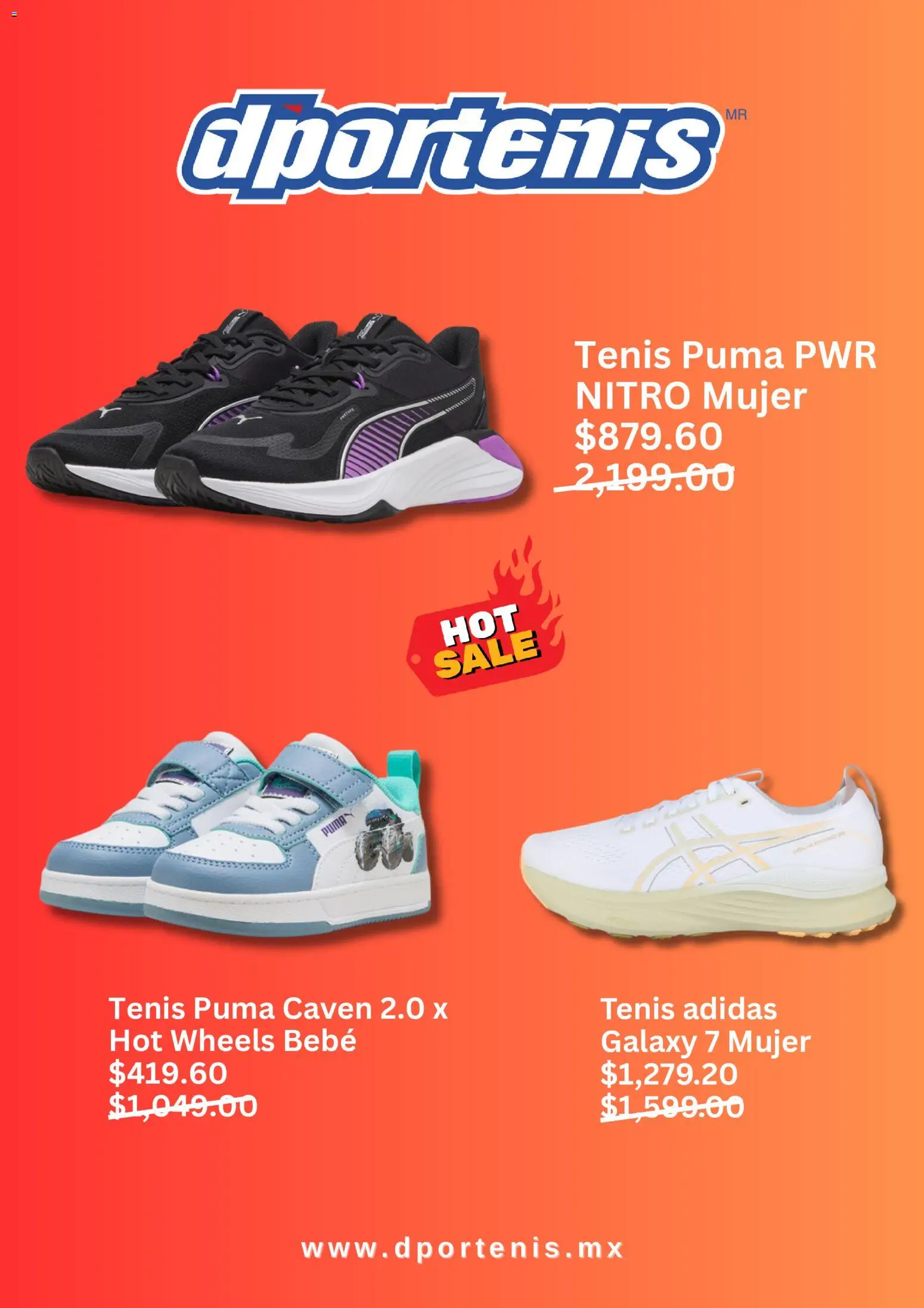 Nuevas ofertas de Dportenis válidas en toda la República Mexicana desde el 25.05.2026. ¡Encuentra las mejores ofertas en Dportenis Hot Sale! | Página: 4 | Productos: Tenis