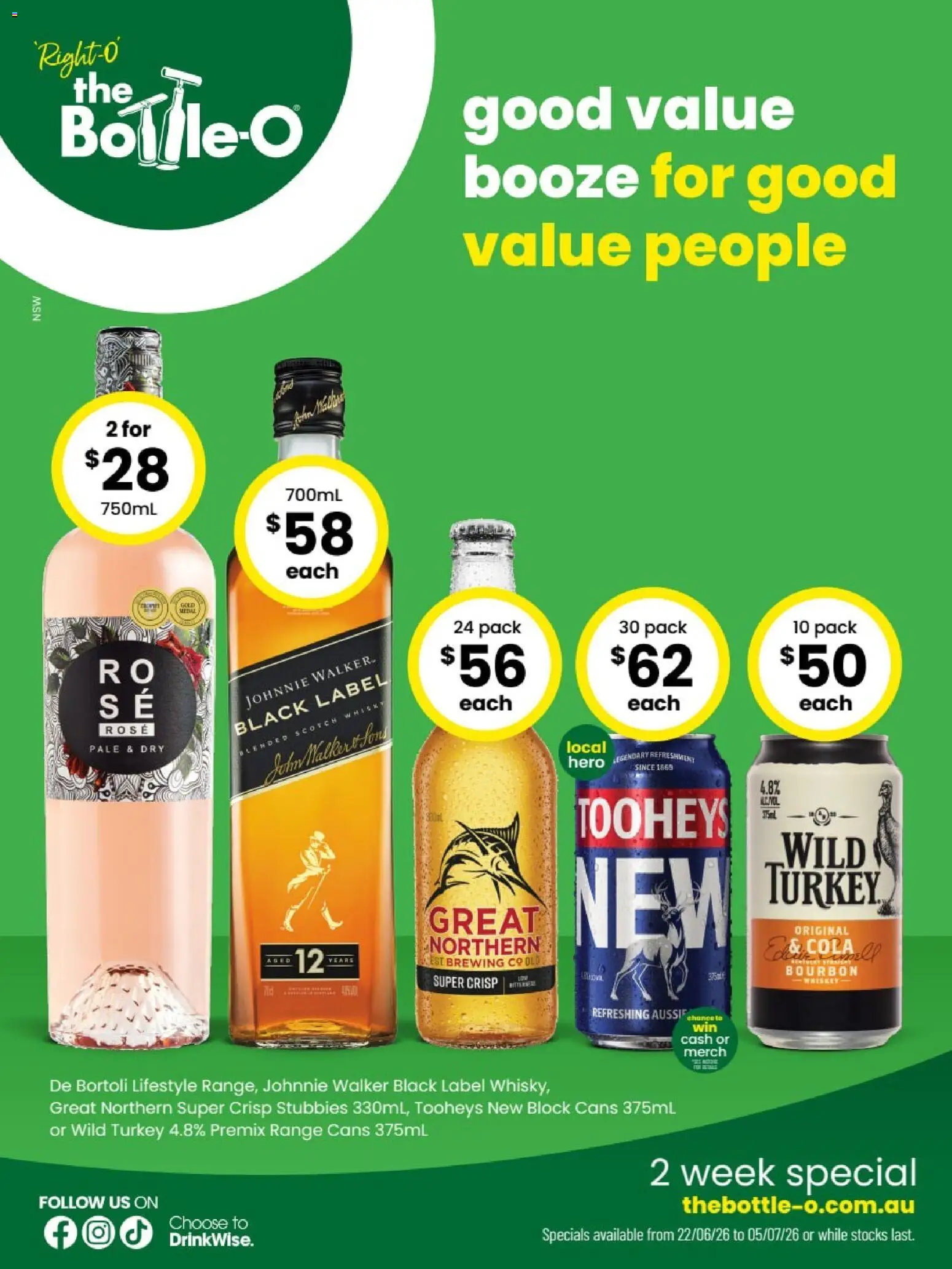 The Bottle-O catalogue - valid from 22.06.2026 | Page: 1