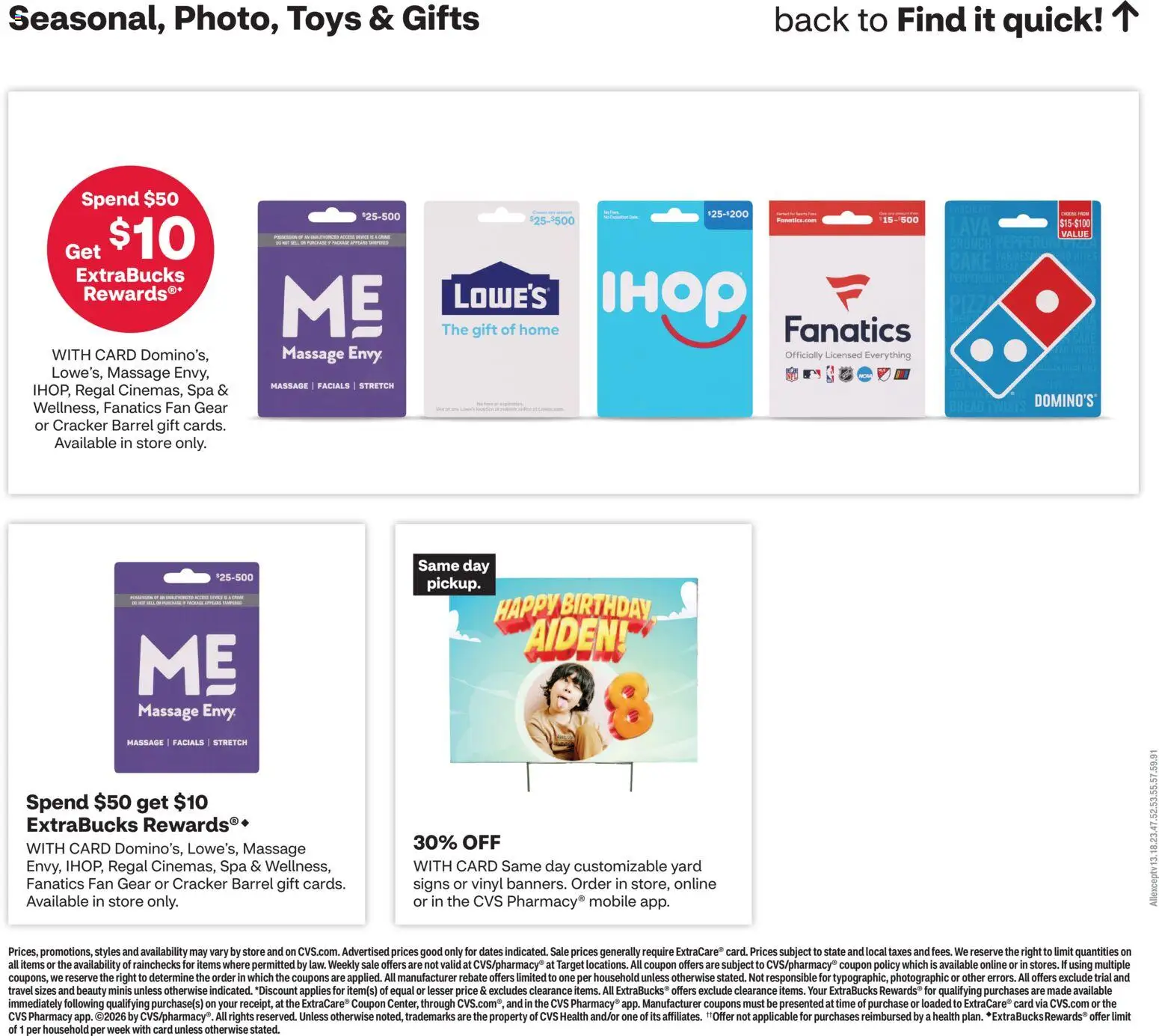 CVS Pharmacy Weekly Ad - valid from 10.05.2026 | Page: 19