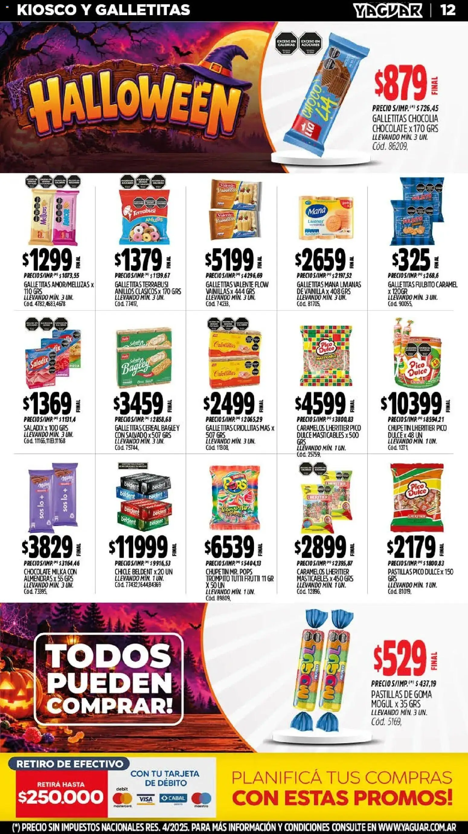 Revista de ofertas Yaguar - Página 12 - Ofertas válidas hasta el 31 de octubre de 2026