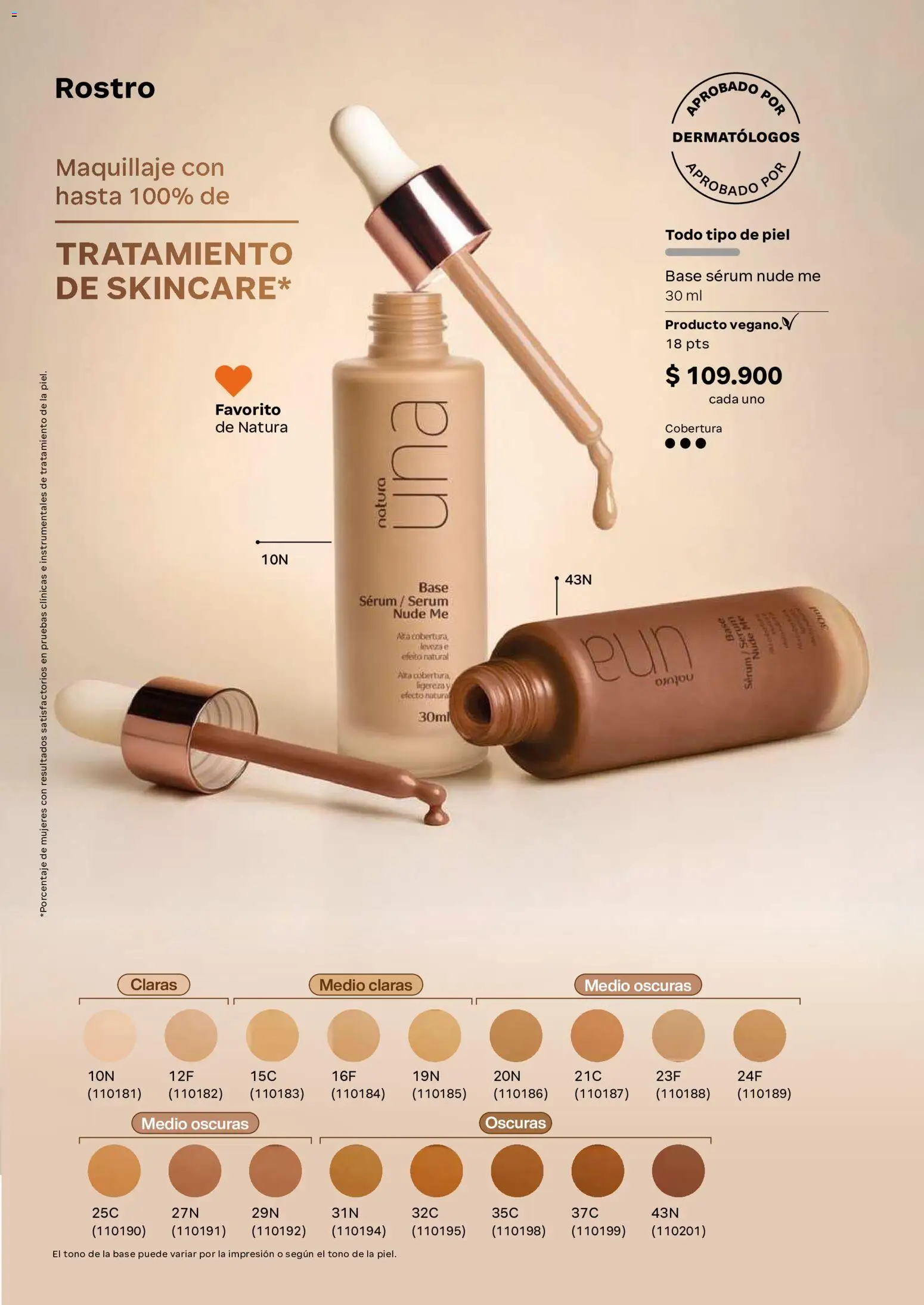 Natura revista - valida desde el 01/07/2026 | Página: 79 | Productos: Serum, Maquillaje
