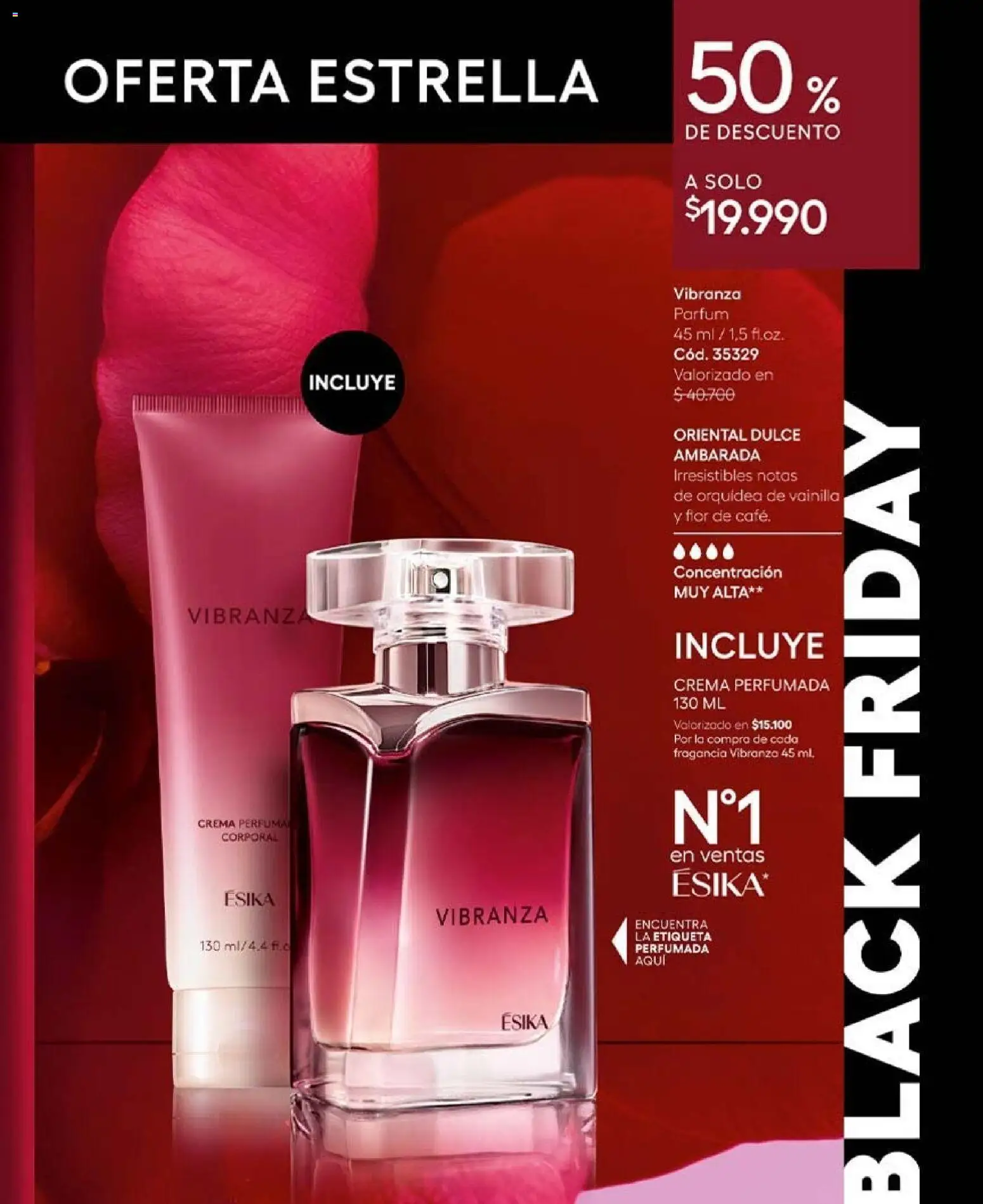 Catálogo Ésika Campaña 16 │ válido desde el 28.09.2026 | Página: 29 | Productos: Fragancia, Orquídea, Vainilla, Crema