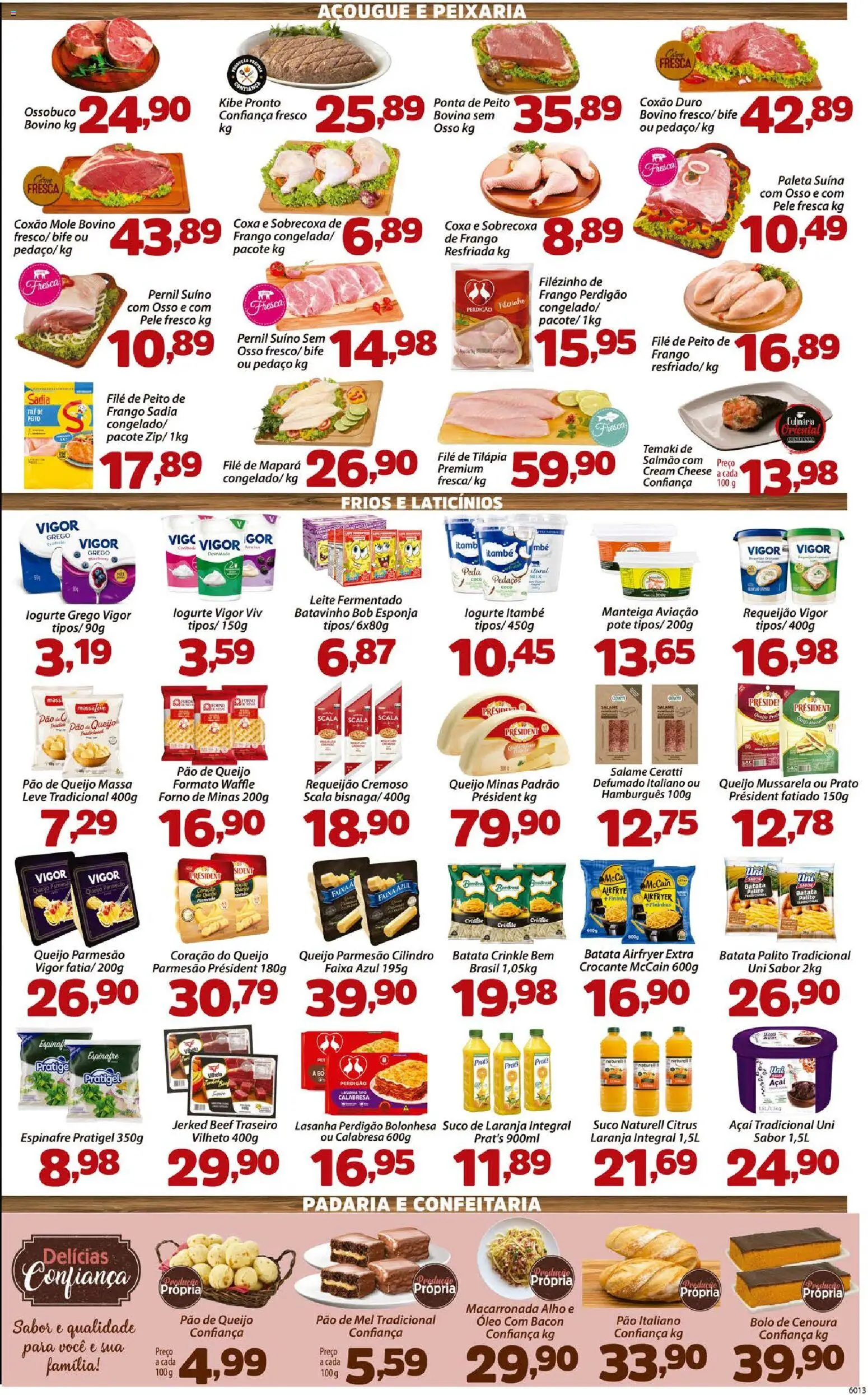 Confiança Folheto - válido de 26.05.2026 | Página: 3 | Produtos: Coco, Massa, Cenoura, Leite fermentado