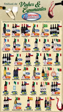 Bramil Supermercados ofertas Vinhos e Espumantes - Pré-Visualização do folheto da loja Bramil Supermercados, válido de 18.05.2026