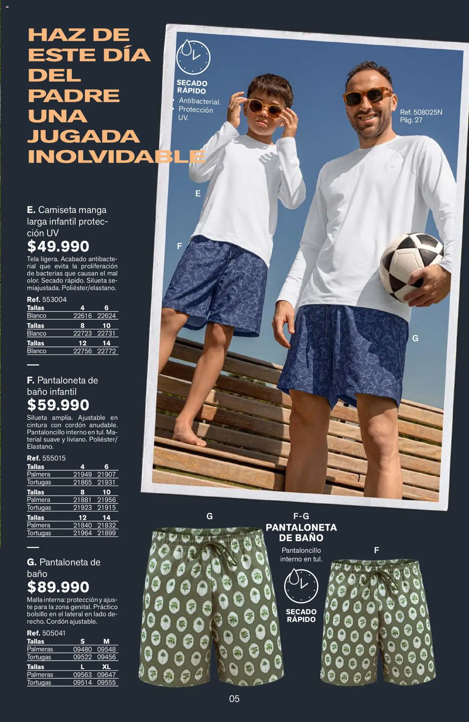 Leonisa revista - valida desde el 04.06.2026 | Página: 5 | Productos: Té, Camiseta, Baño, Pantaloneta