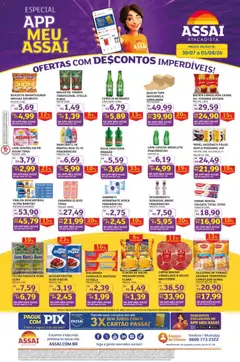Assaí Atacadista ofertas - RN - Pré-Visualização do folheto da loja Assaí Atacadista, válido de 30/07/2026