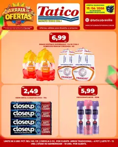 Tatico ofertas do Dia - Pré-Visualização do folheto da loja Tatico, válido de 15.06.2026 | Página: 2 | Produtos: Leite, Creme, Hambúrguer, Frango
