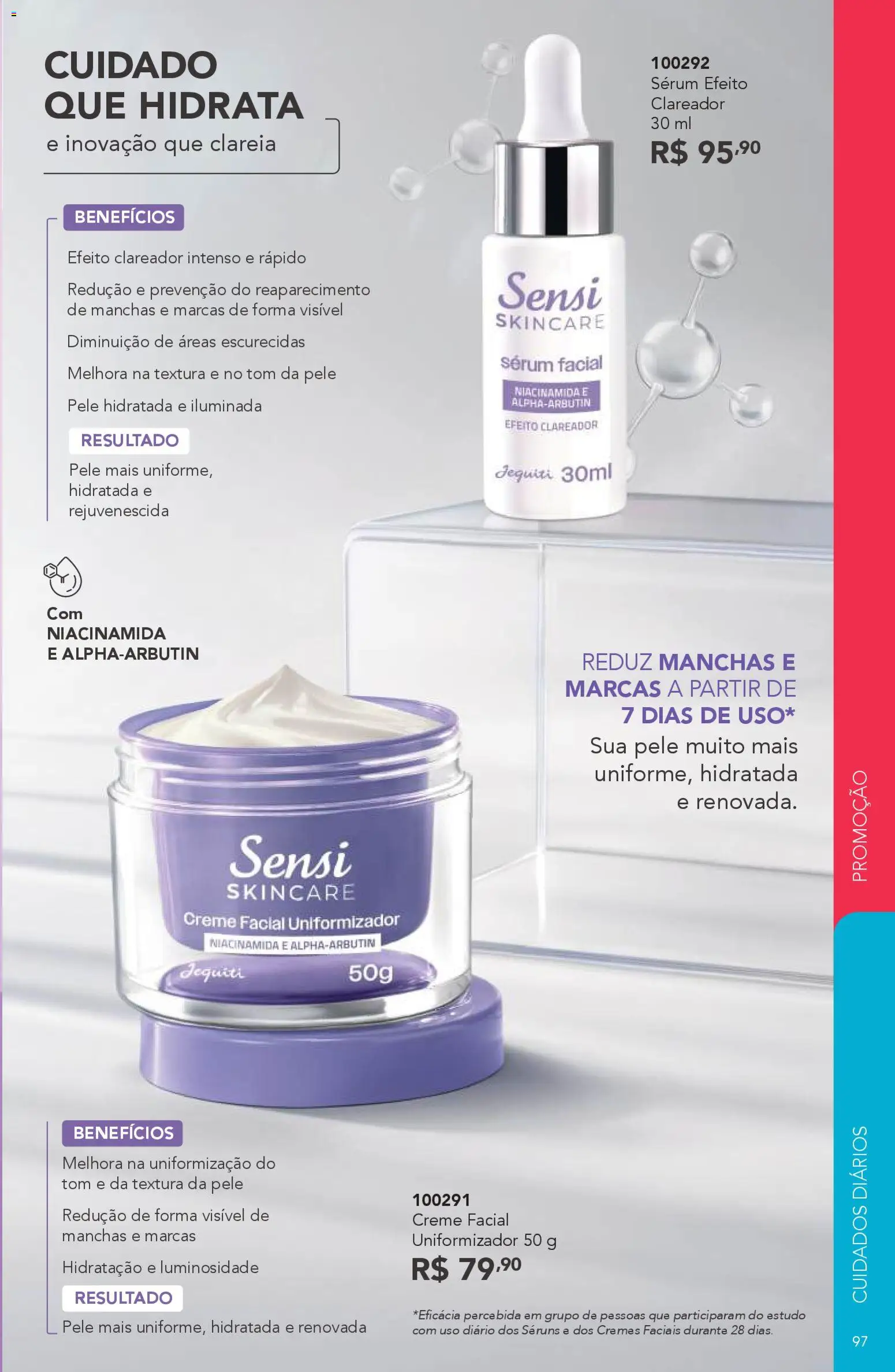 Jequiti Folheto - válido de 06.03.2026 | Página: 97 | Produtos: Sérum, Creme