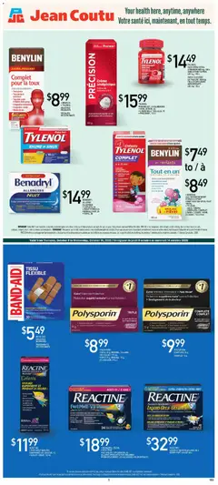 Preview of Jean Coutu flyer - Pharma Booklet from shop Jean Coutu valid from Oct 8, 2026