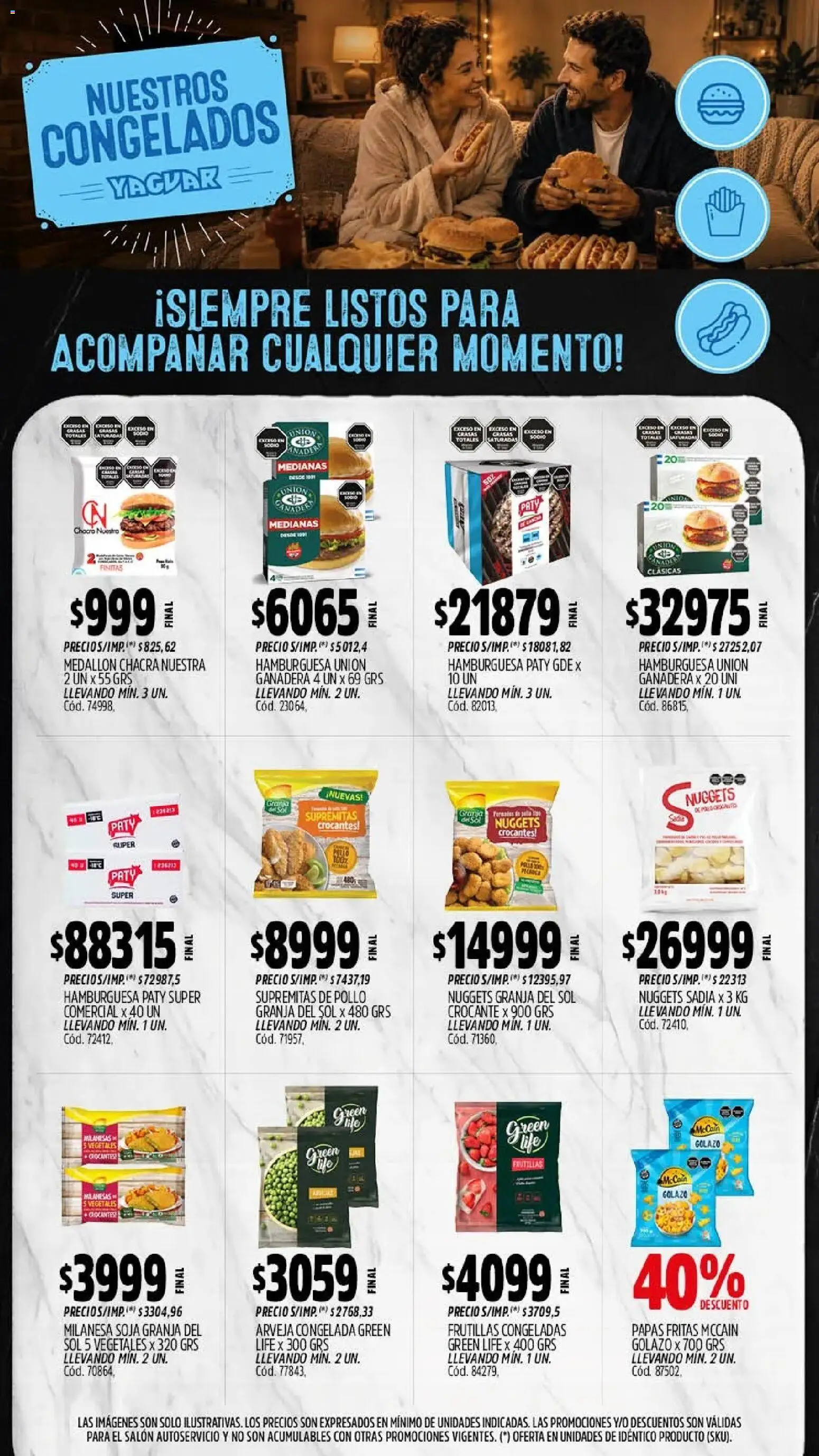 Yaguar - Oferta Semanal Córdoba │ válido desde el 21/09/2026 | Página: 11 | Productos: Milanesas, Pollo, Milanesa, Frutillas