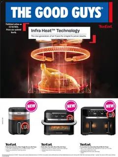 Preview of The Good Guys Tefal - valid from 22/10/2026