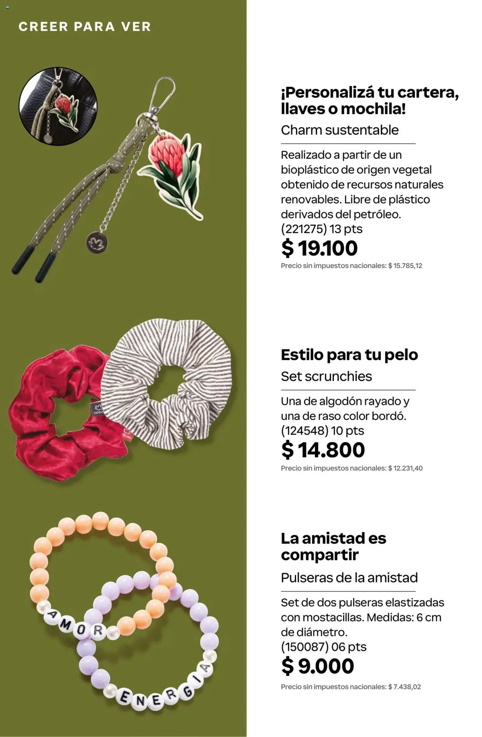 Catálogo Natura Ciclo 7 │ válido desde el 06.05.2026 | Página: 270 | Productos: Algodón, Mochila