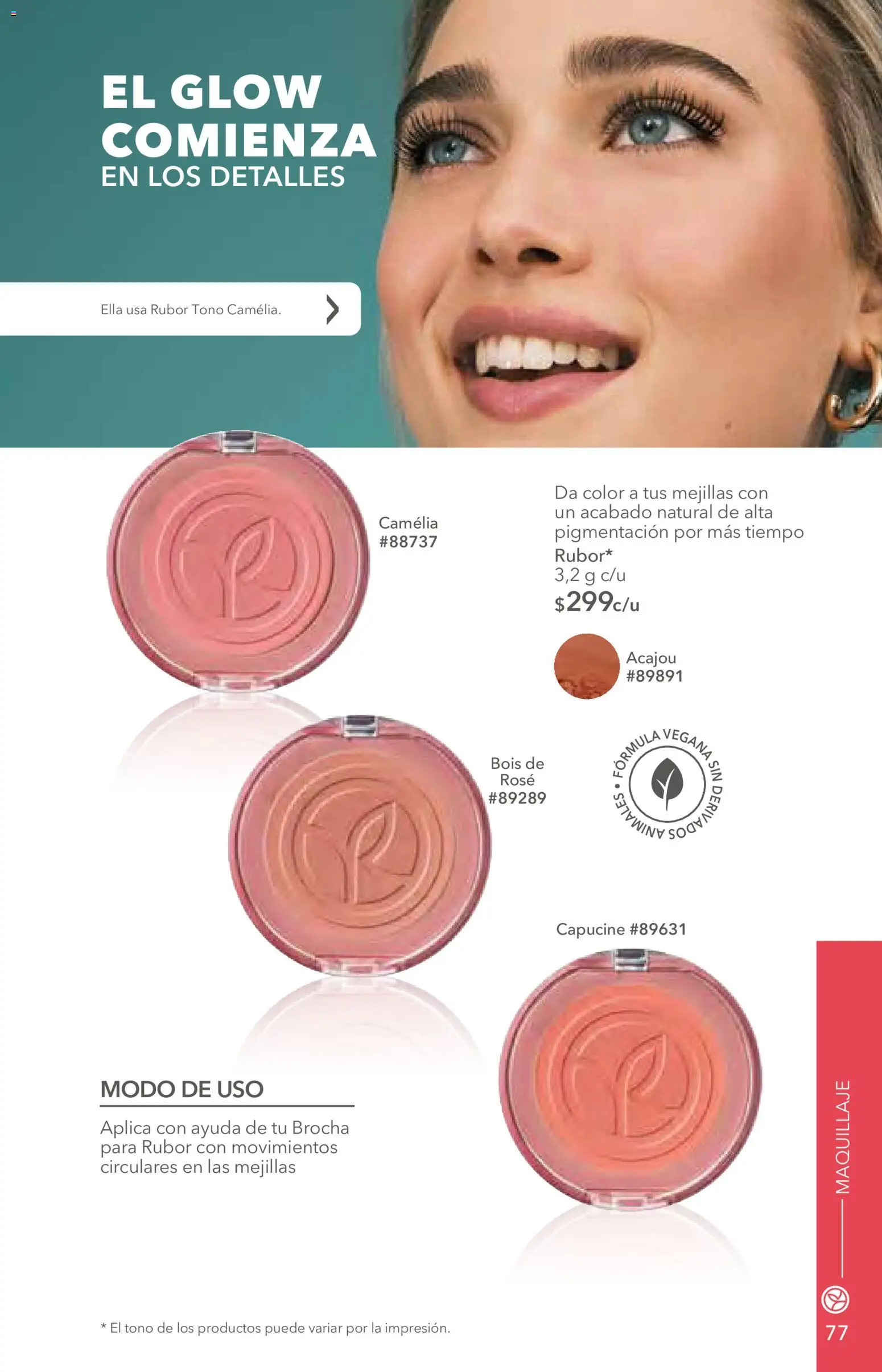 Nuevas ofertas de Yves Rocher válidas en toda la República Mexicana desde el 12.05.2026. ¡Encuentra las mejores ofertas en Yves Rocher campaña 7 2026! | Página: 79 | Productos: Maquillaje, Rubor