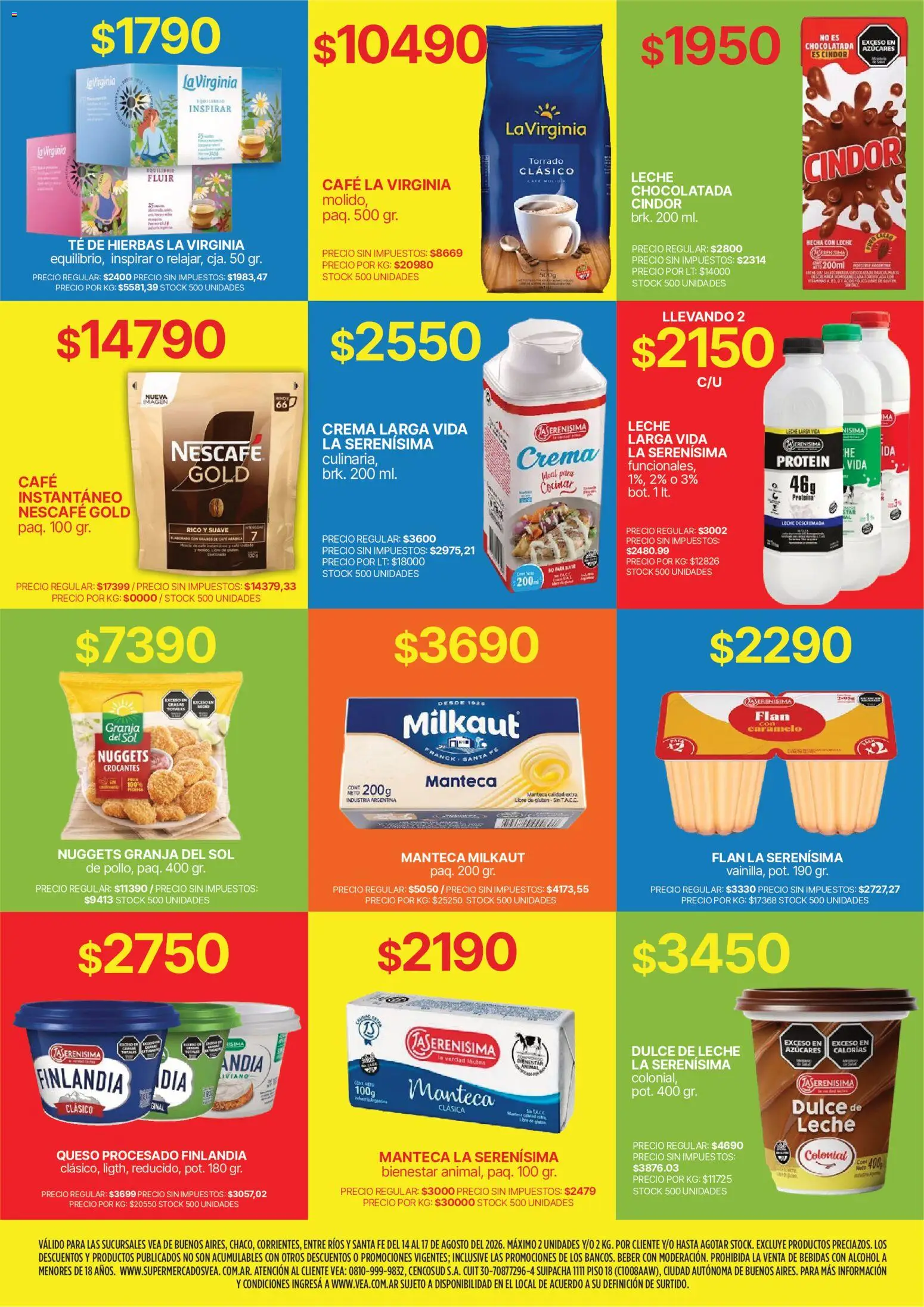 Vea - Fin de semana de ahorro │ válido desde el 14/08/2026 | Página: 7 | Productos: Hierbas, Dulce de leche, Leche, Queso