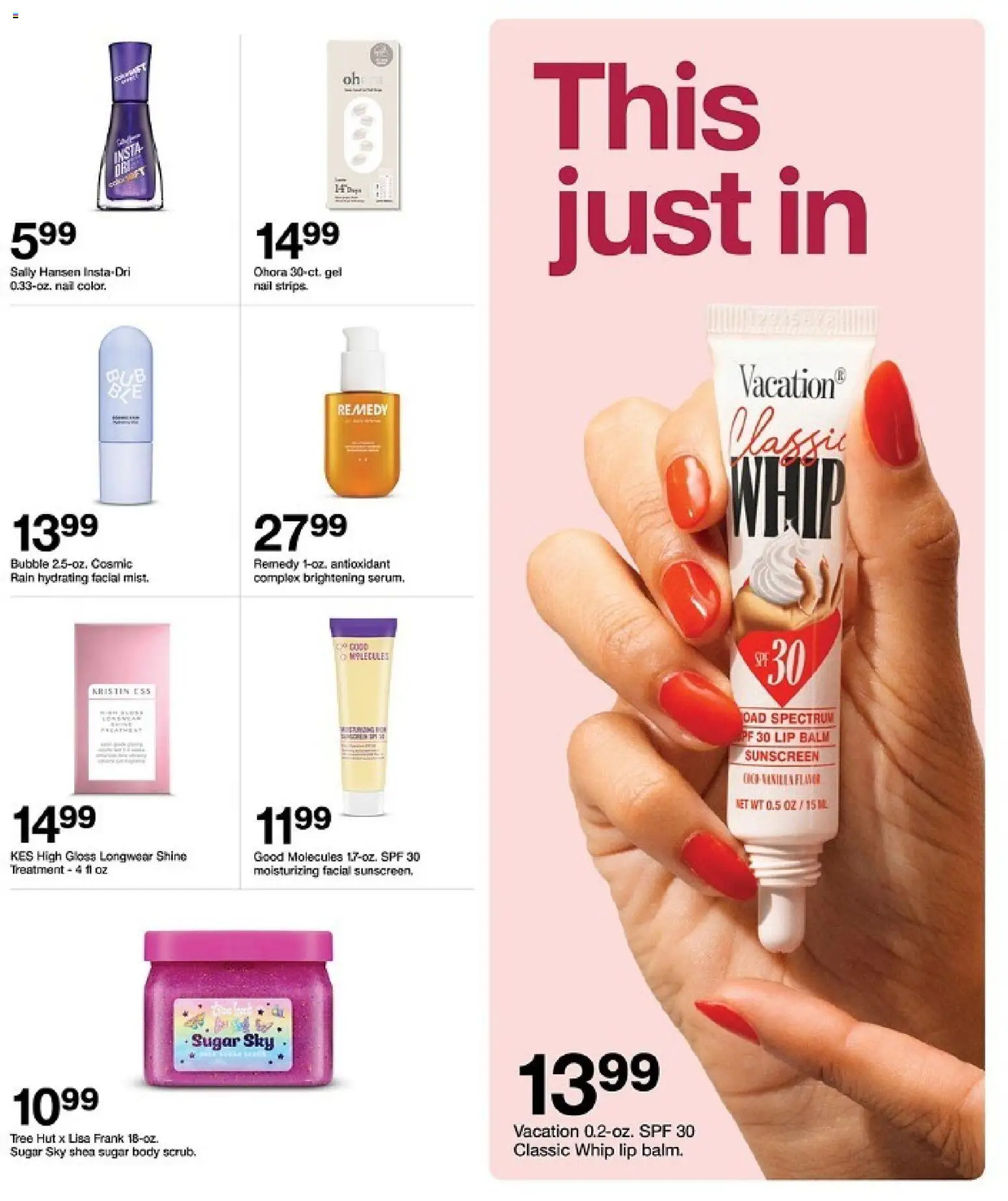Target Weekly Ad - valid from 07/12/2026 | Page: 23 | Products: Nail, Sunscreen, Sugar