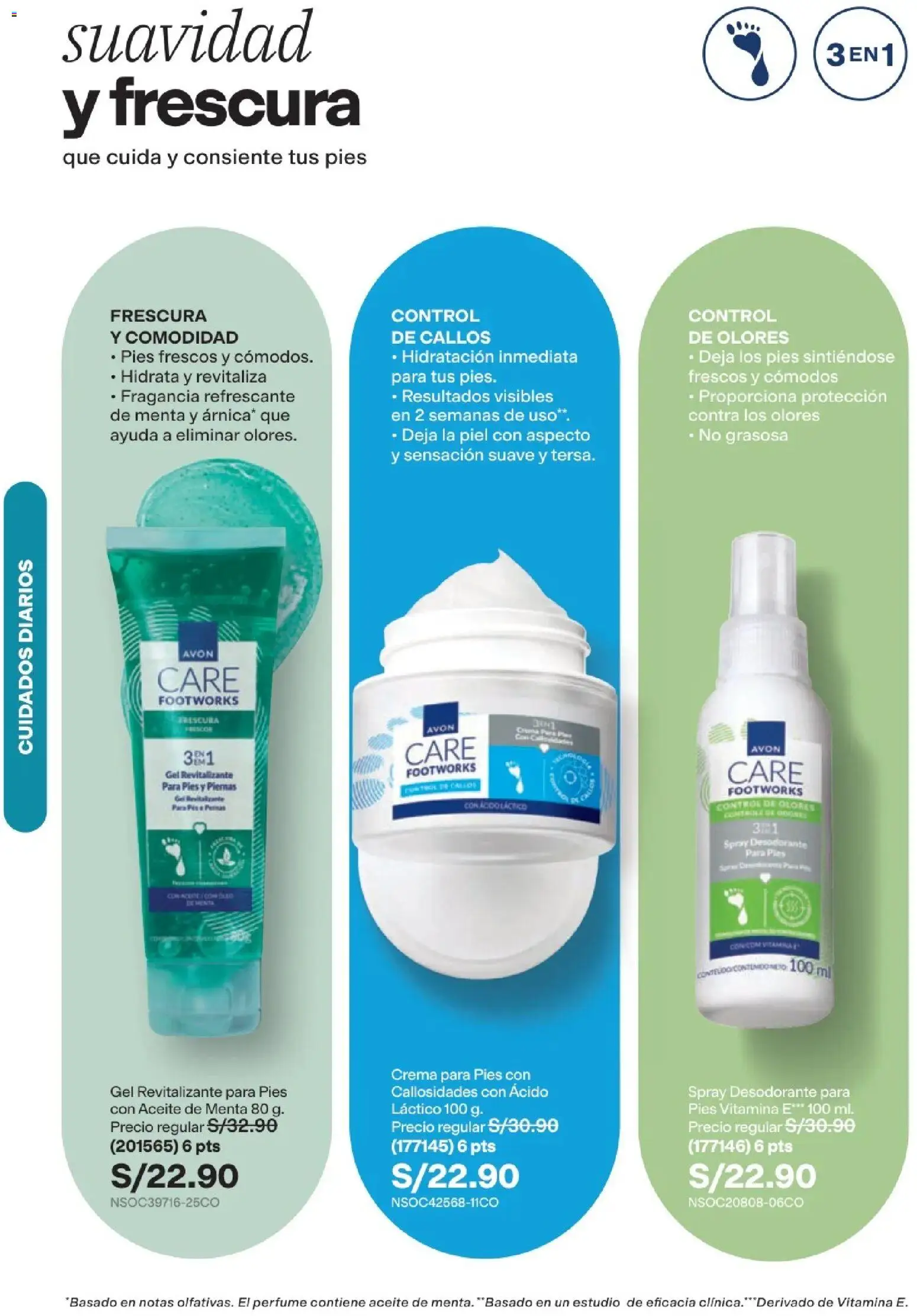 Catálogo Avon válido desde 22/07/2026 | Página: 141 | Productos: Desodorante, Aceite, Crema, Perfume
