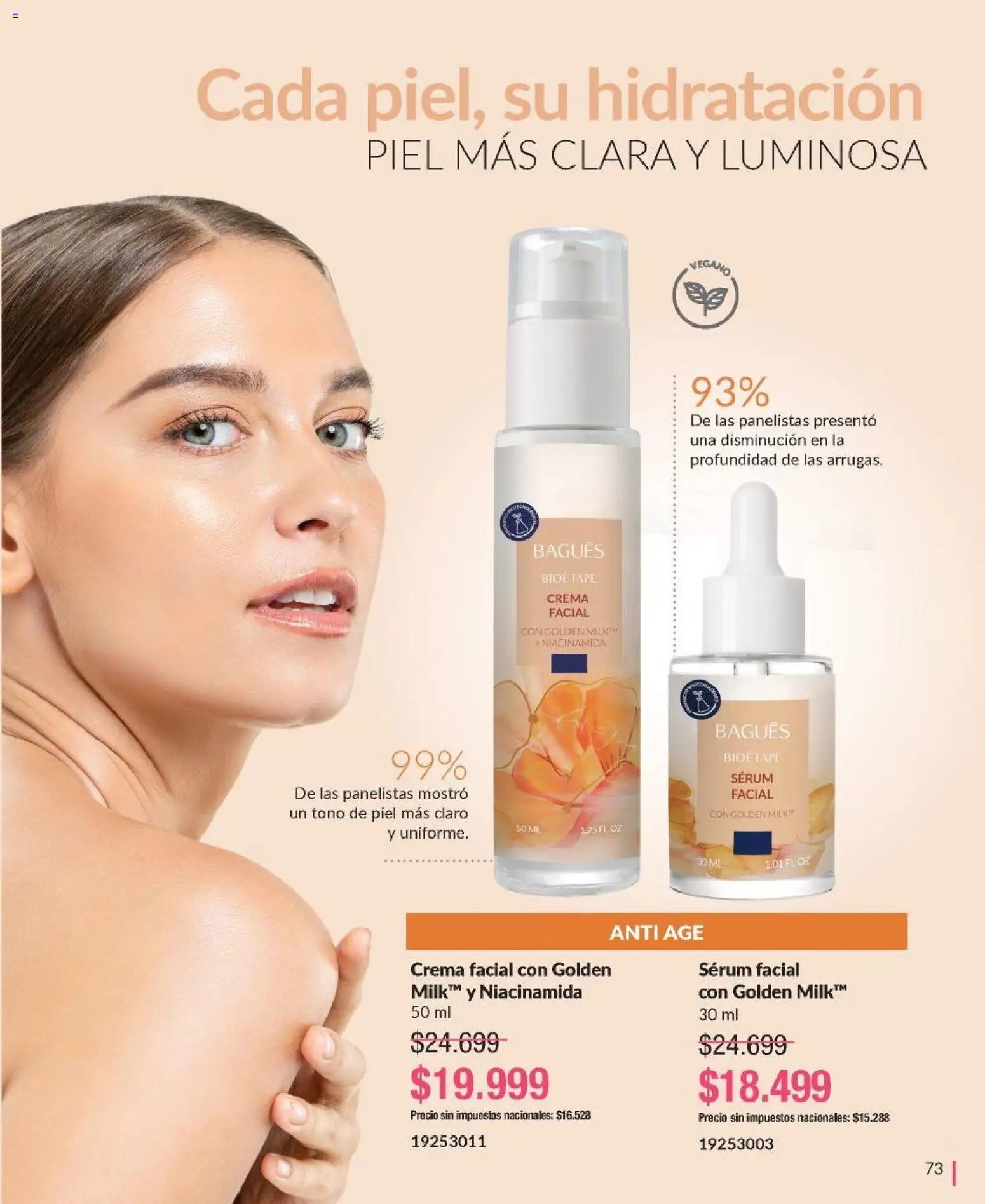 Bagués - Catálogo │ válido desde el 09.03.2026 | Página: 73 | Productos: Serum, Crema