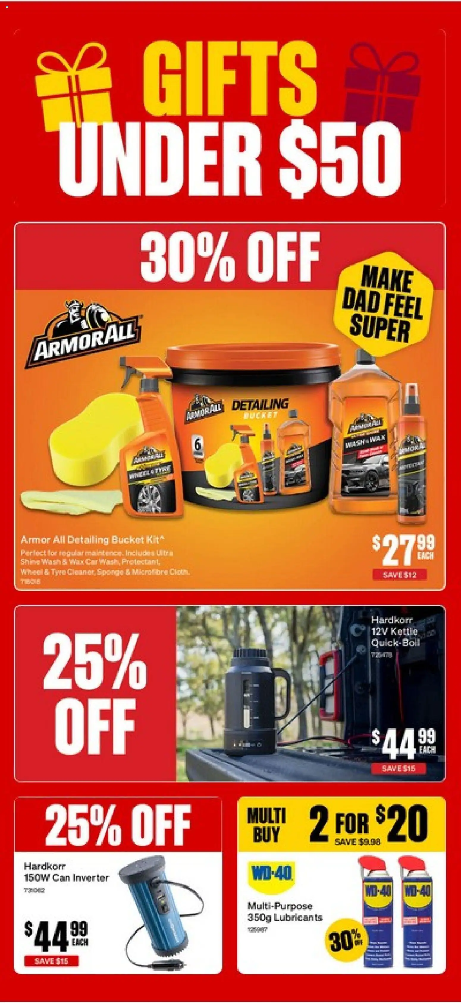 Supercheap Auto catalogue - valid from 12/08/2026 | Page: 3 | Products: Bucket, Sponge, Multipurpose, Kettle