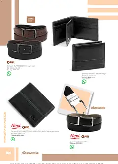 Vista previa de SC Pakar catálogo Ropa, nuevo folleto de la tienda, válido en México a partir del 30/01/2026 | Página: 164 | Productos: Billetera, Cinturón
