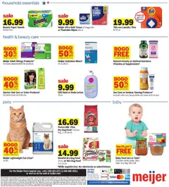 Preview of Meijer weekly ads valid from 06/24/2026 | Page: 4 | Products: Dog Food, Oil, Fish, Baby food