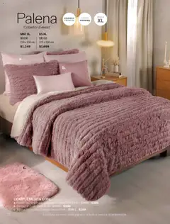 Vista previa de Vianney - Catálogo Invierno, nuevo folleto de la tienda, válido en México a partir del 15.08.2025 | Página: 24 | Productos: Cobertor, Funda, Funda de almohada, Tapete