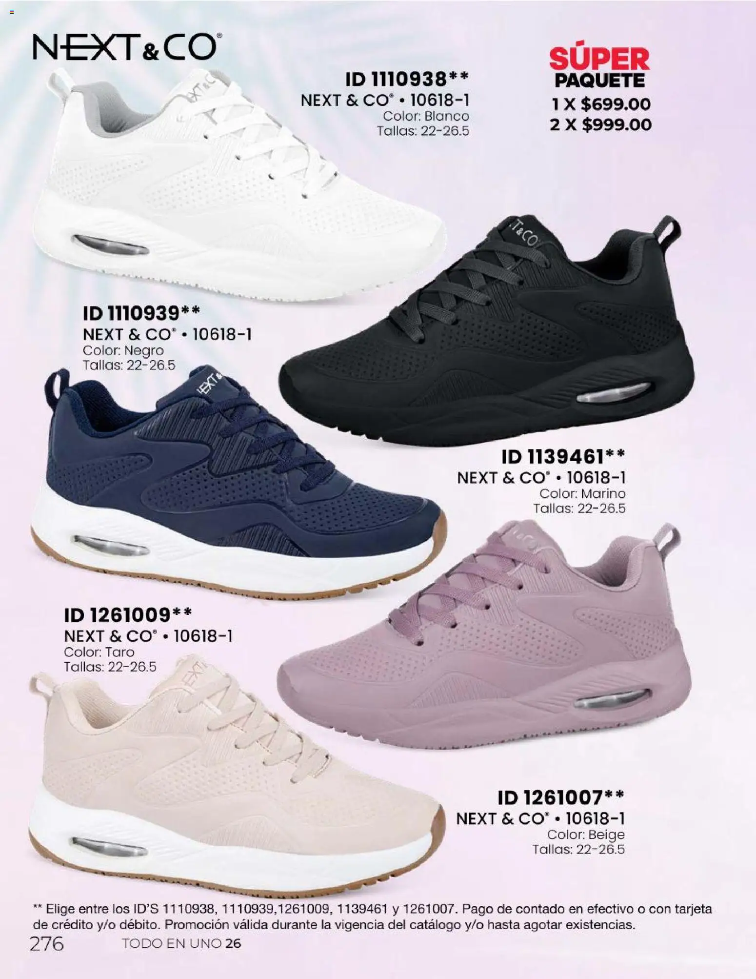 Nuevas ofertas de Price Shoes válidas en toda la República Mexicana desde el 06.05.2026. ¡Encuentra las mejores ofertas en Price Shoes catálogo Todo en uno! | Página: 276