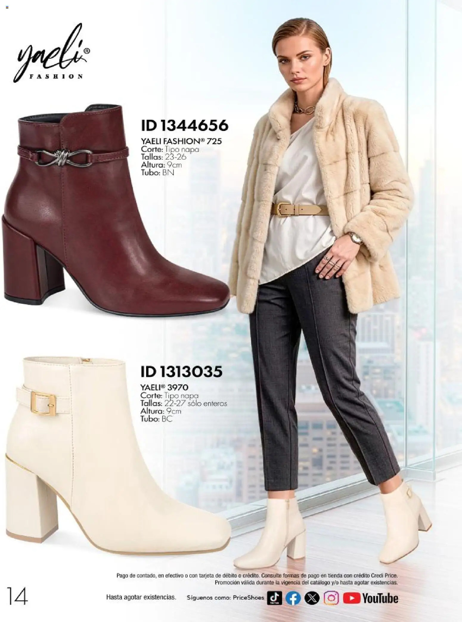 Nuevas ofertas de Price Shoes válidas en toda la República Mexicana desde el 28/10/2026. ¡Encuentra las mejores ofertas en Price Shoes catálogo 10 pagos sin intereses! | Página: 14