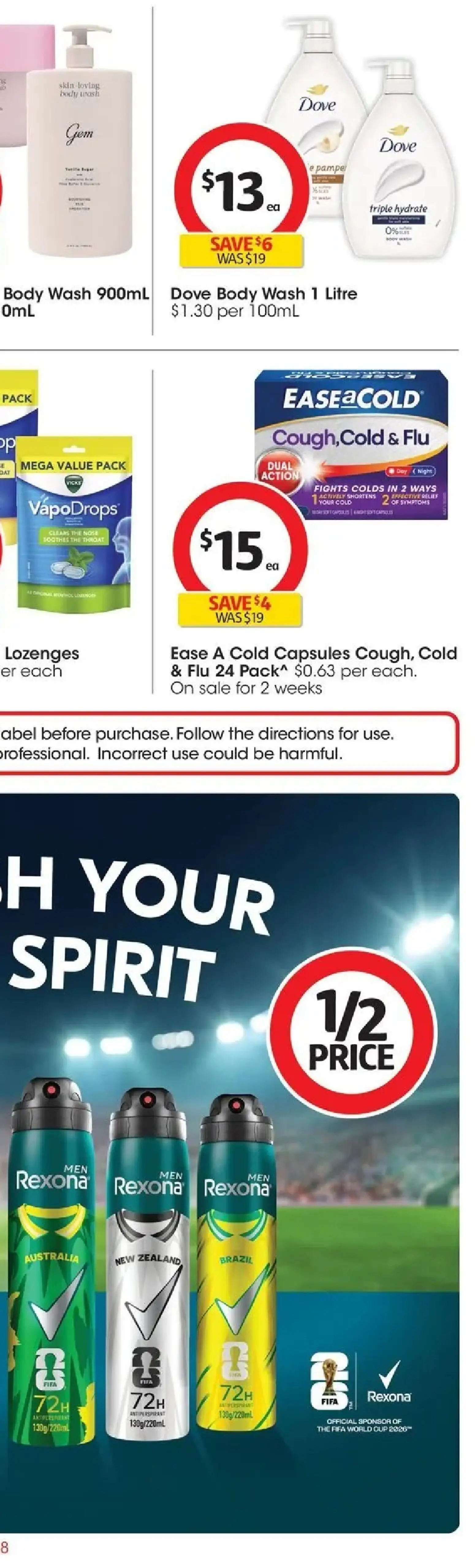 Coles catalogue - valid from 17.06.2026 | Page: 75 | Products: Antiperspirant