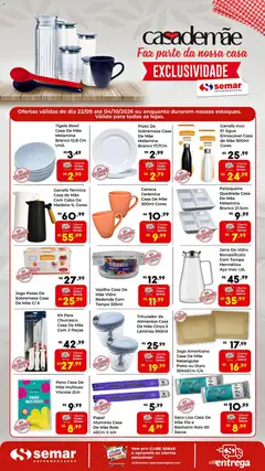 Semar Supermercado ofertas Terça e Quarta da Feira - Pré-Visualização do folheto da loja Semar Supermercado, válido de 22/09/2026