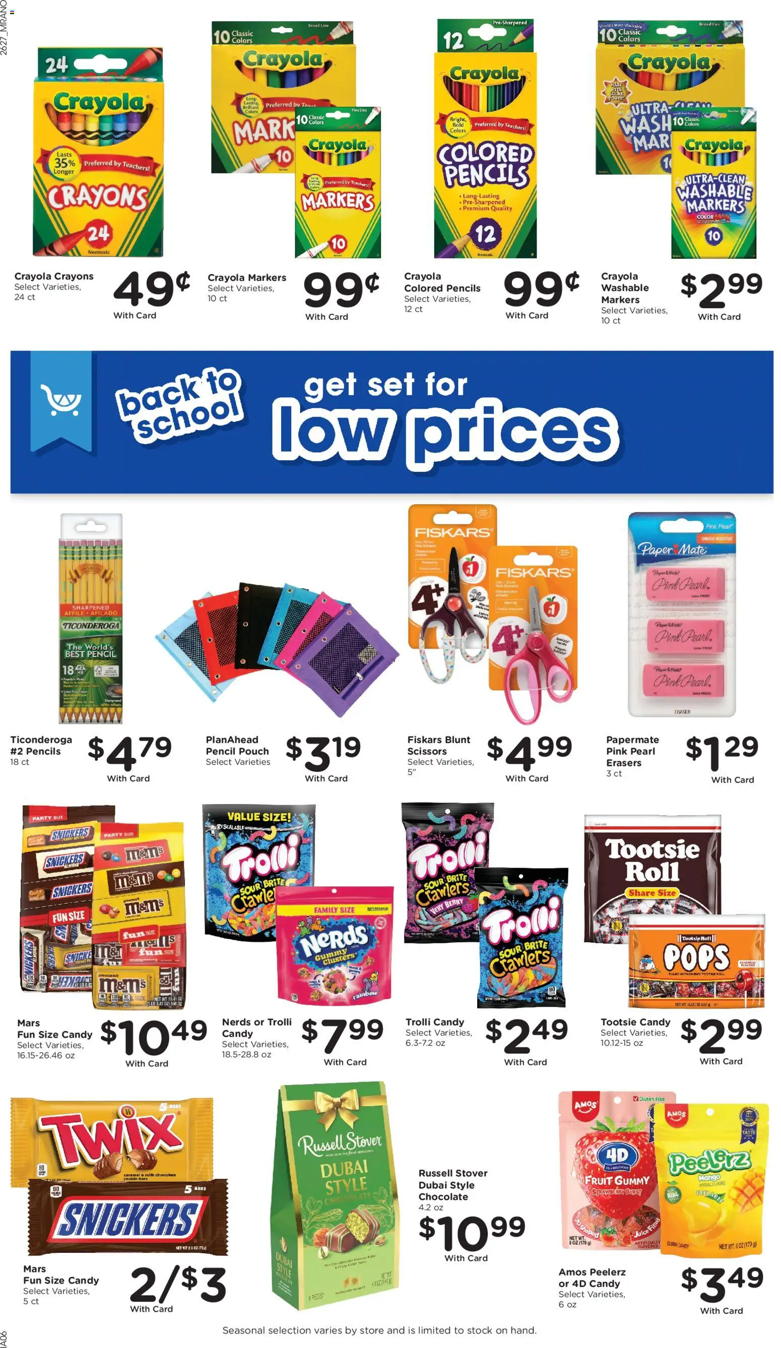 Mariano's Weekly Ad - valid from 08/05/2026 | Page: 16 | Products: Pencil, Milk, Chocolate, Mango