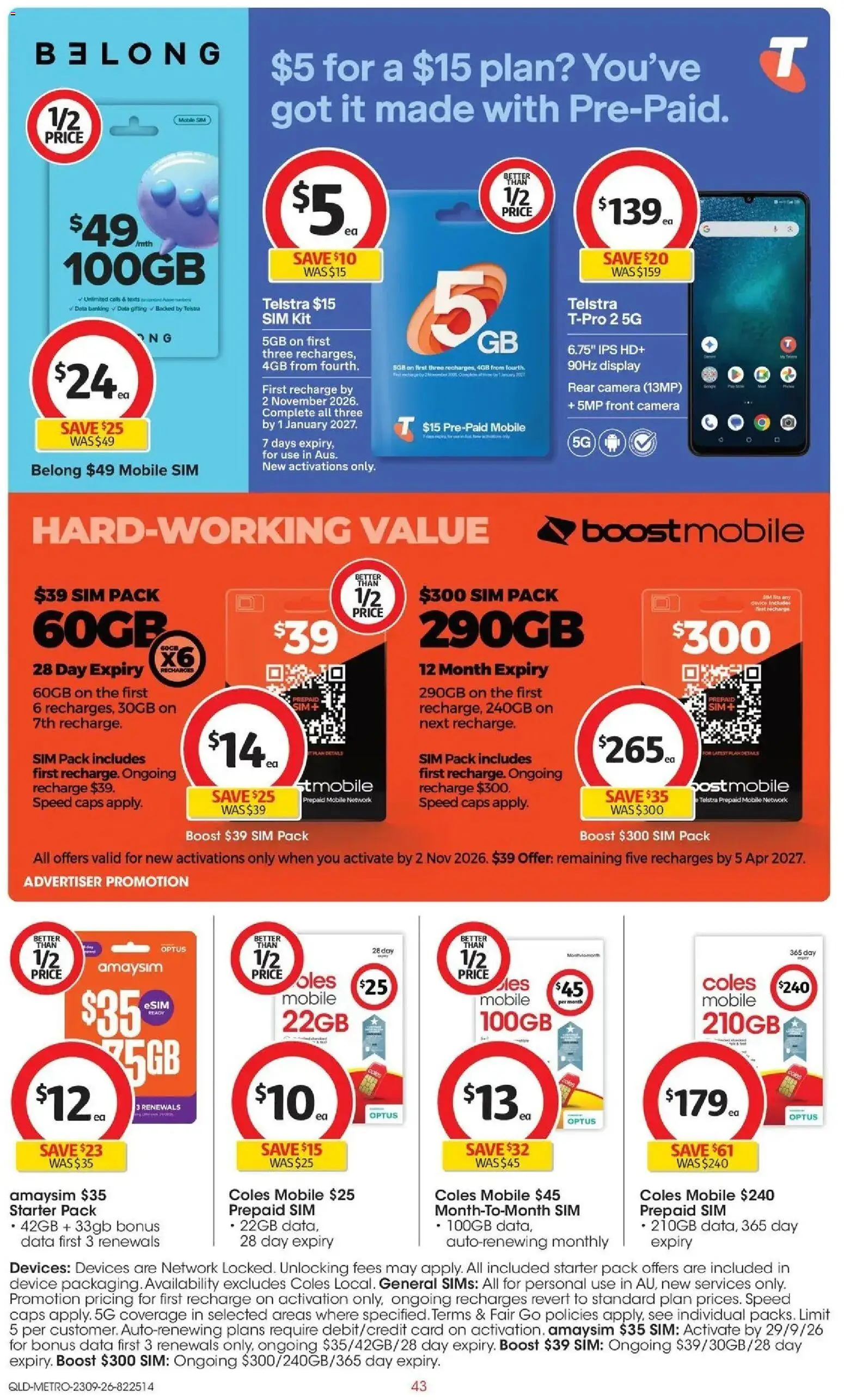 Coles catalogue - valid from 23/09/2026 | Page: 43