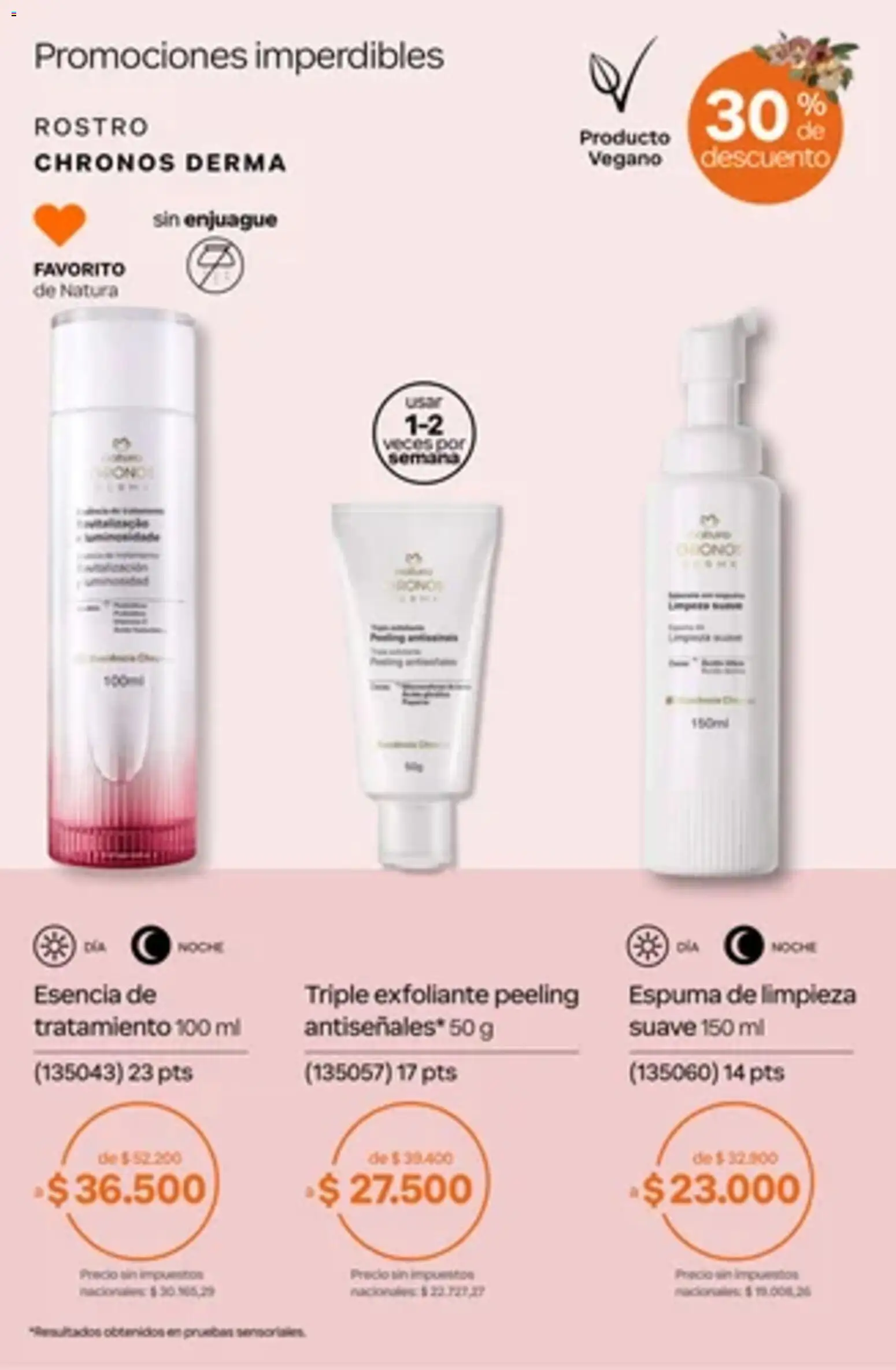 Catálogo Natura Ciclo 14 │ válido desde el 01/10/2026 | Página: 47 | Productos: Exfoliante, Espuma