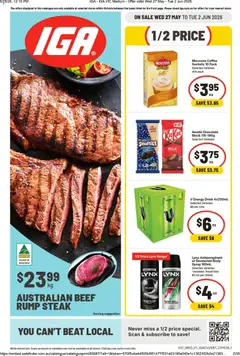 Preview of IGA catalogue - valid from 27.05.2026