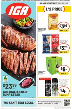 Preview of IGA catalogue - valid from 27.05.2026