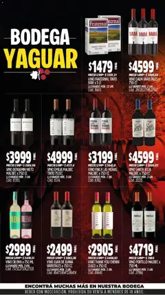 Vista previa Yaguar - Oferta Semanal San Juan válido desde el 24/08/2026 | Página: 4 | Productos: Vino tinto, Dulce, Vino
