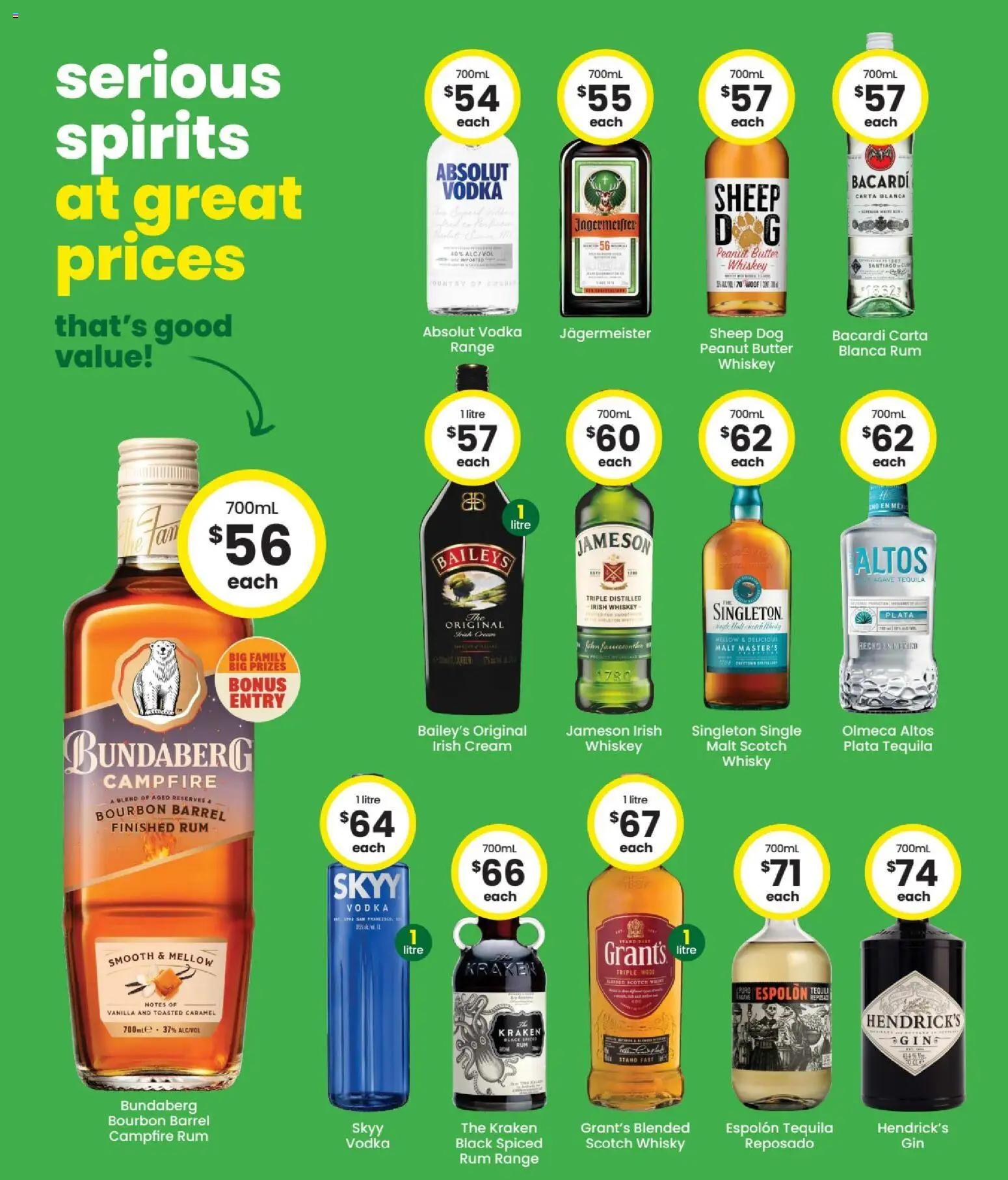 The Bottle-O catalogue - valid from 06/07/2026 | Page: 6 | Products: Bourbon, Vodka, Whiskey, Scotch