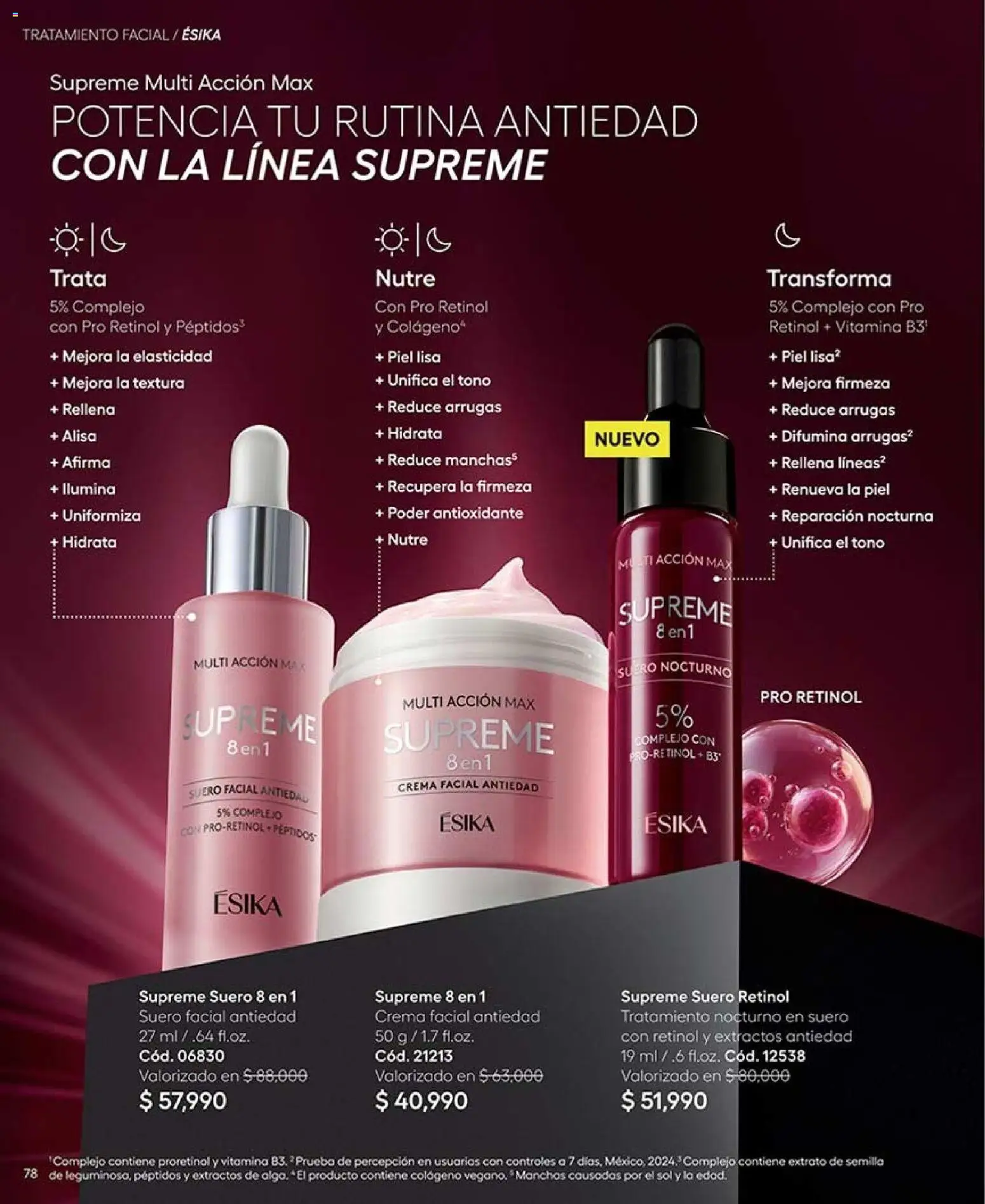 Ésika revista - valida desde el 07/09/2026 | Página: 80 | Productos: Crema