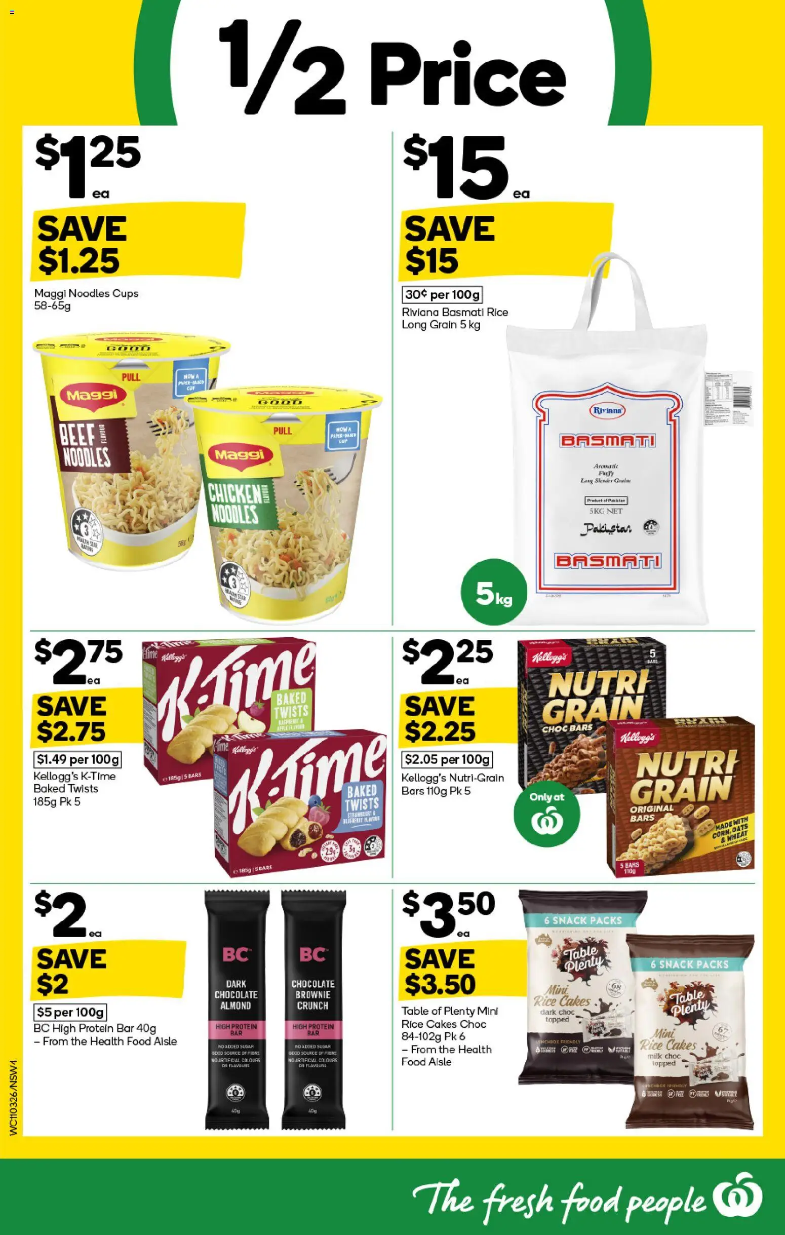 Woolworths catalogue - valid from 11.03.2026 | Page: 4 | Products: Table, Cups, Milk, Rice