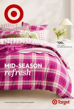 Preview of Target catalogue - valid from 30/07/2026