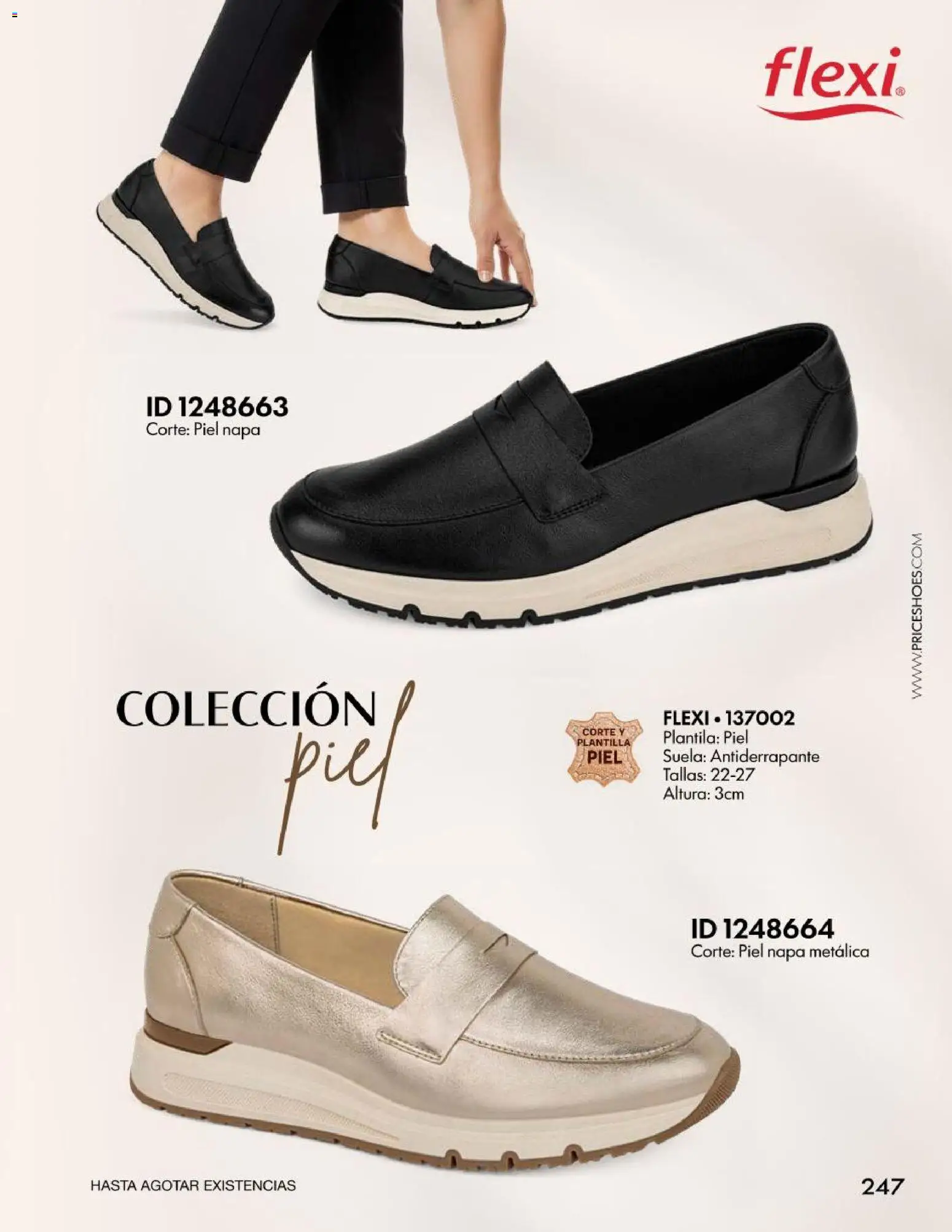 Nuevas ofertas de Price Shoes válidas en toda la República Mexicana desde el 28/08/2026. ¡Encuentra las mejores ofertas en Price Shoes catálogo Vestir Casual! | Página: 247