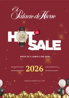 Vista previa de Palacio De Hierro Hot Sale, nuevo folleto de la tienda, válido en México a partir del 25.05.2026