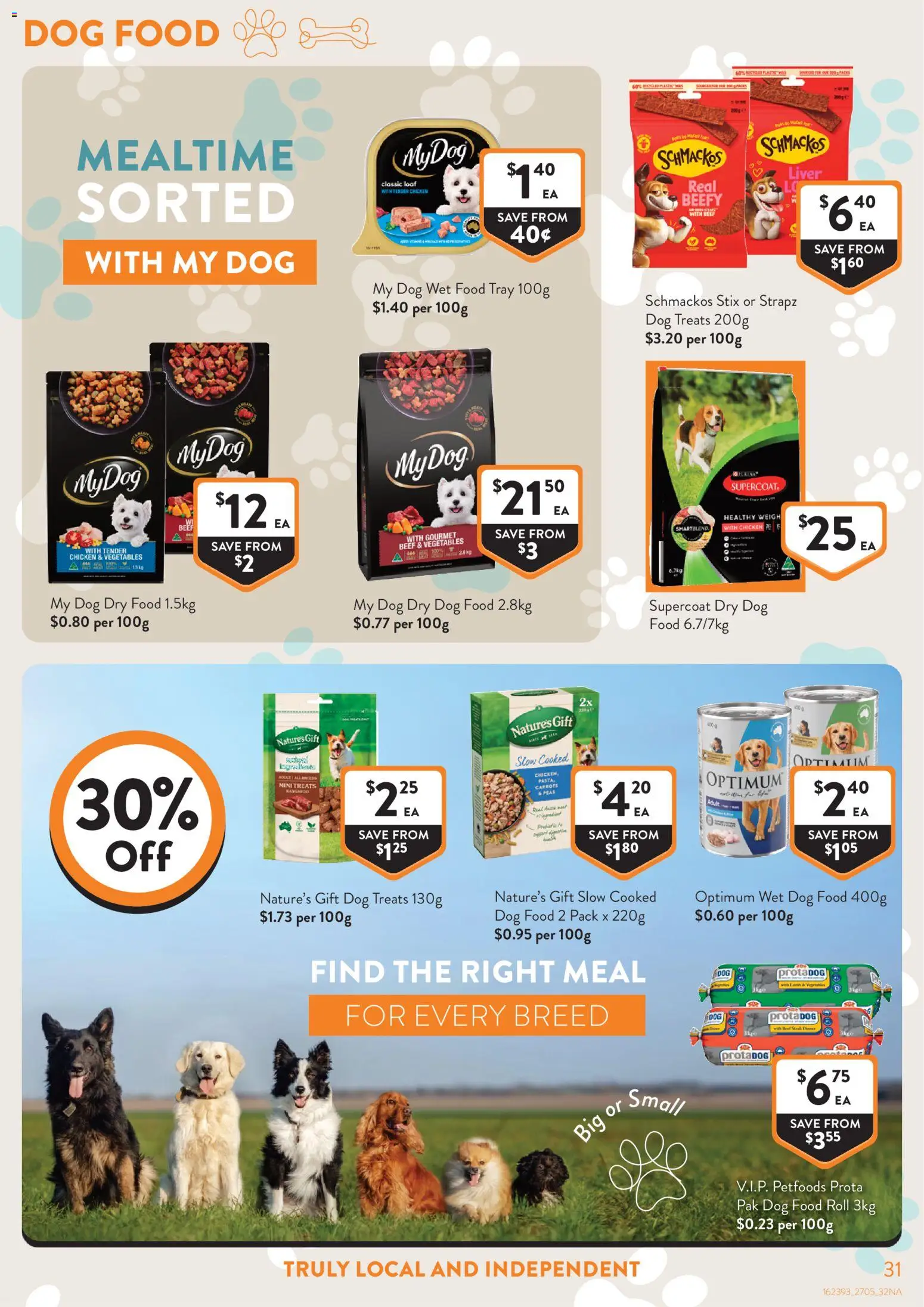 Foodworks catalogue - valid from 25.05.2026 | Page: 31 | Products: Chicken, Dog food, Carrots, Steak