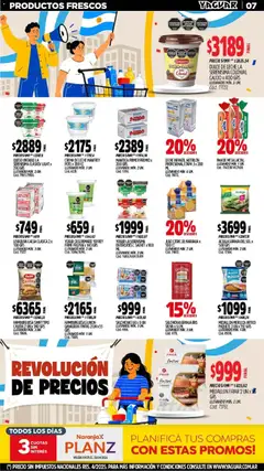 Vista previa Yaguar - Oferta Semanal Córdoba válido desde el 25.05.2026 | Página: 7 | Productos: Mesa, Acelga, Leche, Jugo