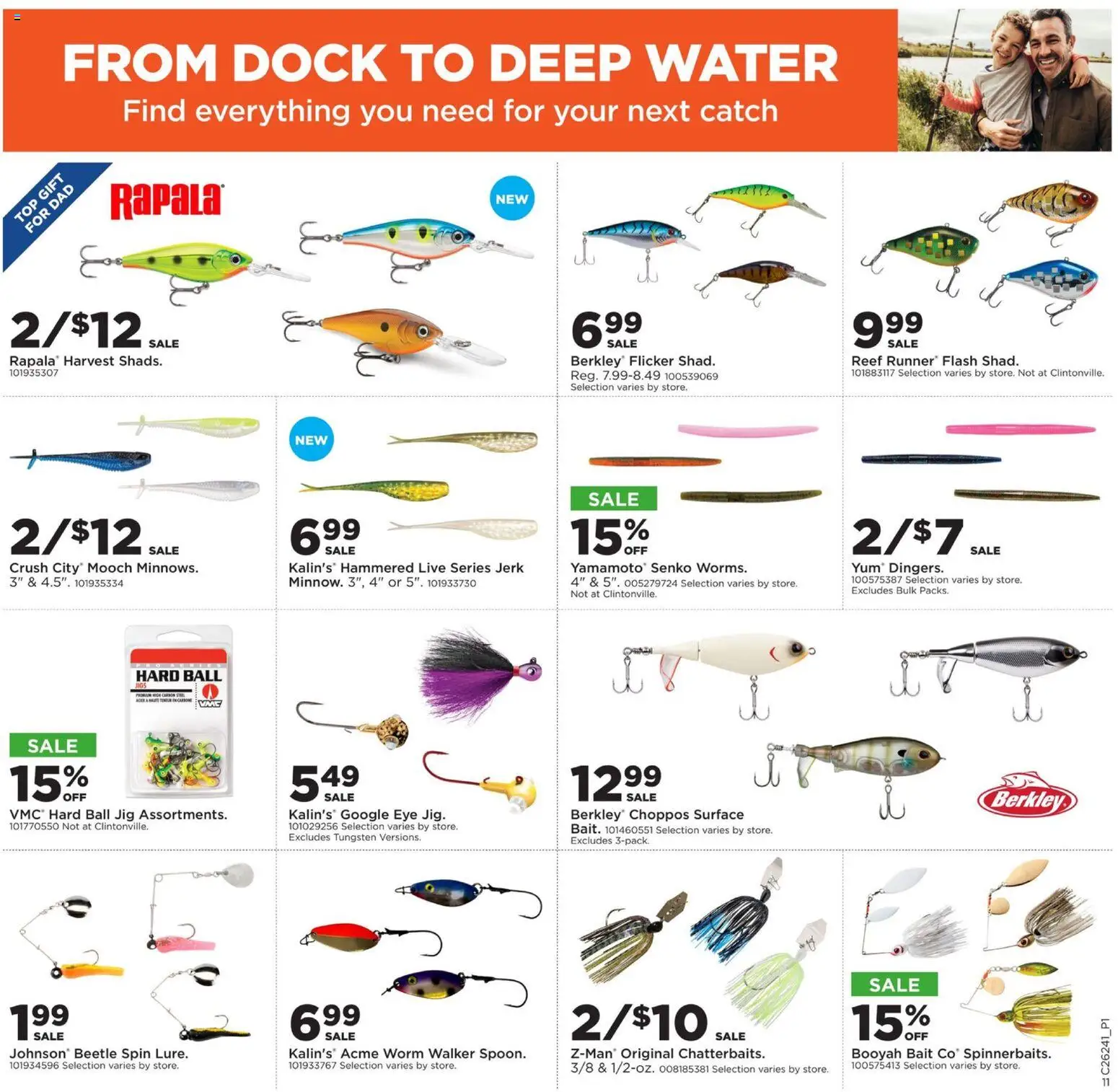 Mills Fleet Farm Weekly Ad - valid from 08.06.2026 | Page: 16 | Products: Water, Bait