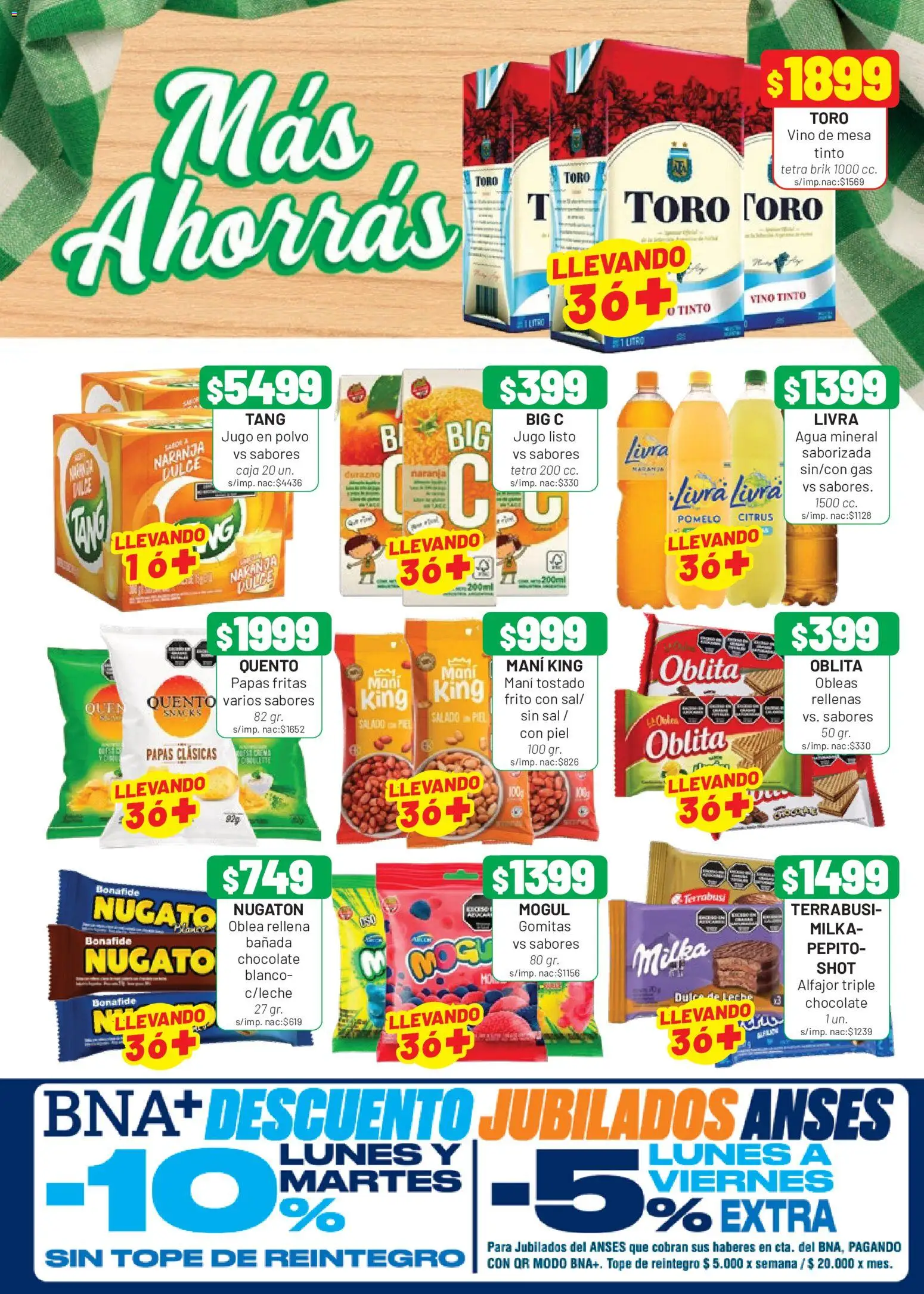 Almacor catálogo │ válido desde el 30/07/2026 | Página: 5 | Productos: Gomitas, Sal, Pomelo, Jugo