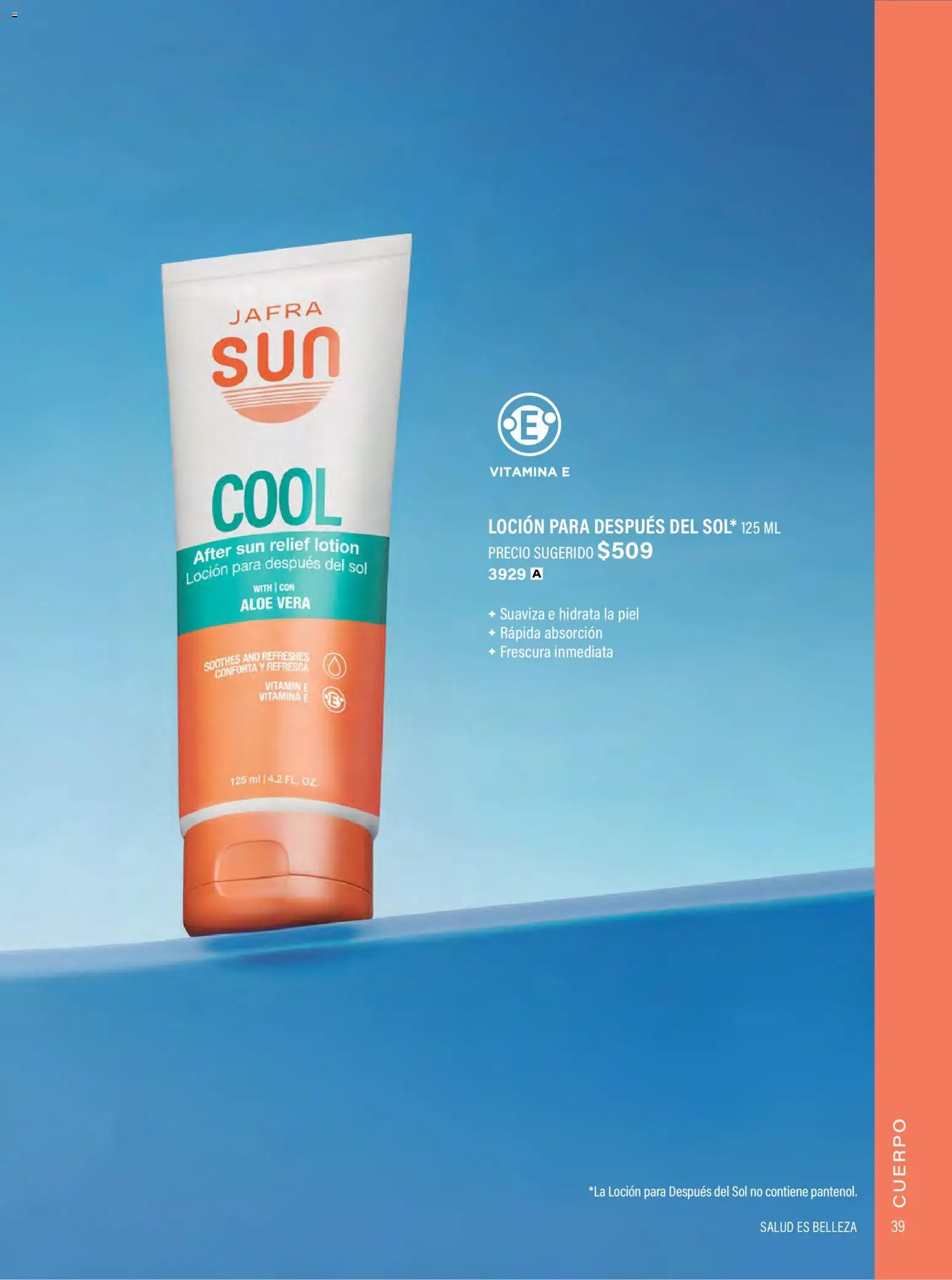 Nuevas ofertas de JAFRA válidas en toda la República Mexicana desde el 01/07/2026. ¡Encuentra las mejores ofertas en JAFRA catálogo Organizador de Ventas! | Página: 39 | Productos: Loción