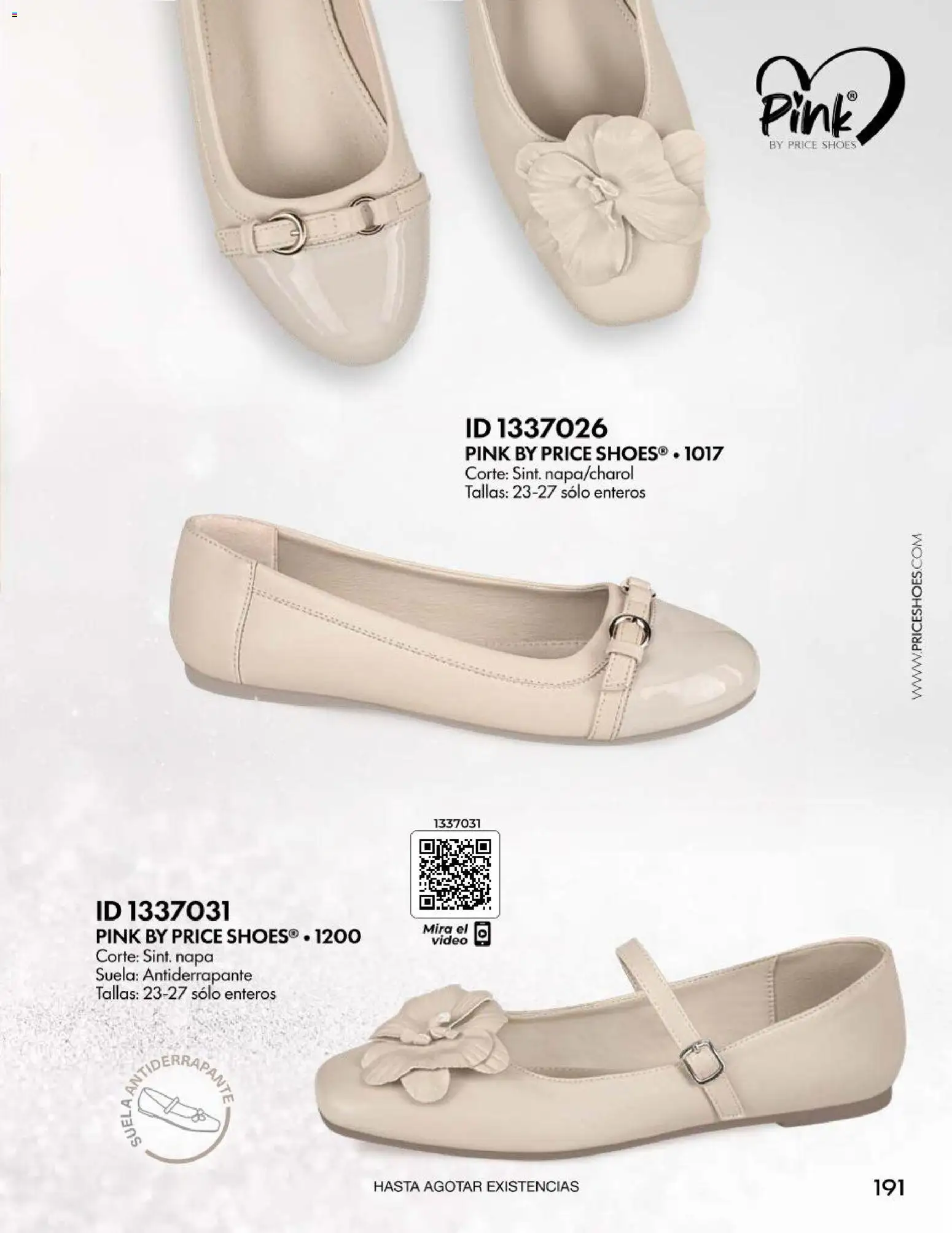 Nuevas ofertas de Price Shoes válidas en toda la República Mexicana desde el 28/08/2026. ¡Encuentra las mejores ofertas en Price Shoes catálogo Vestir Casual! | Página: 191 | Productos: Video